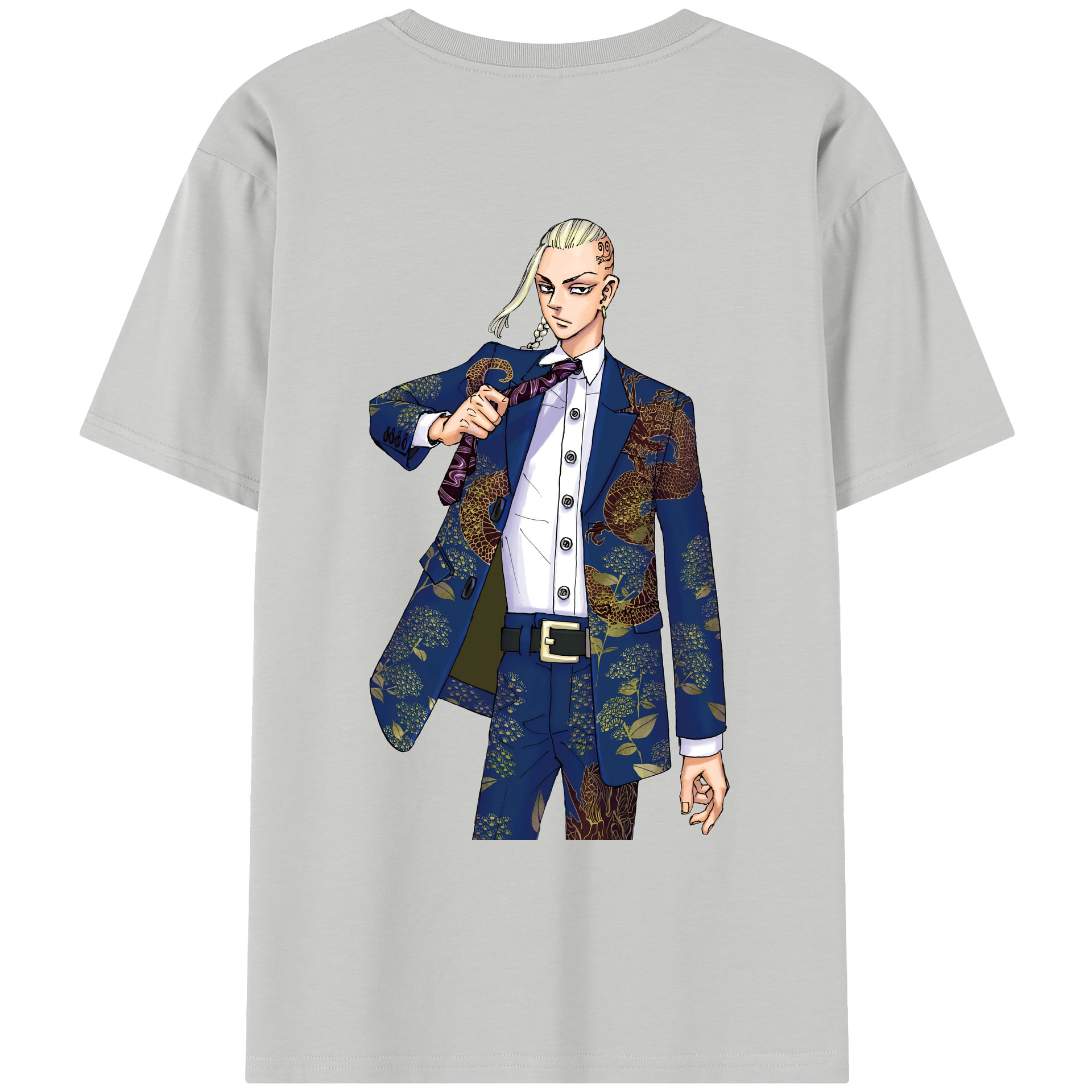 （画像用） 東京リベンジャーズ Tokyo Revengers レディース半袖Tシャツ(バックプリント)