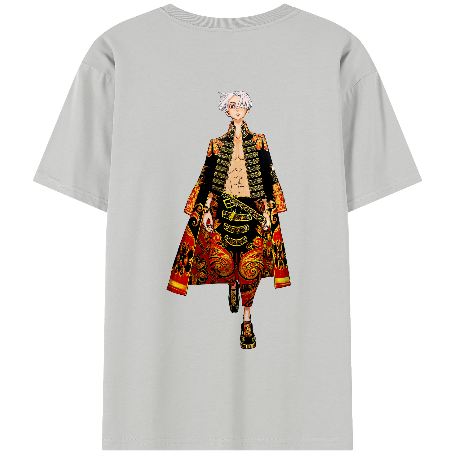 （画像用） 東京リベンジャーズ Tokyo Revengers レディース半袖Tシャツ(バックプリント)