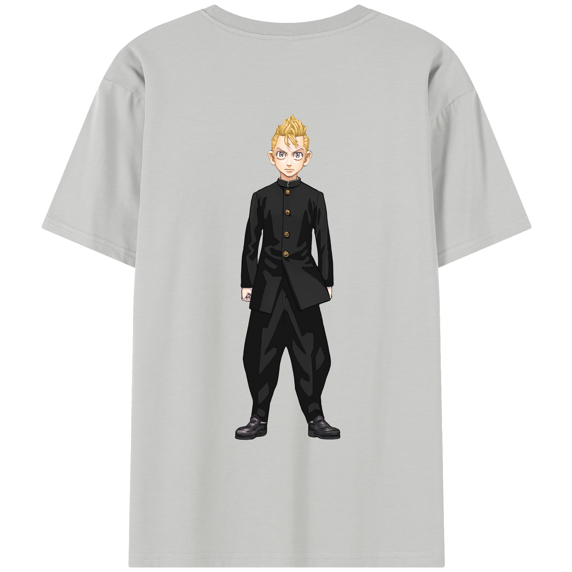 （画像用） 東京リベンジャーズ Tokyo Revengers レディース半袖Tシャツ(バックプリント)