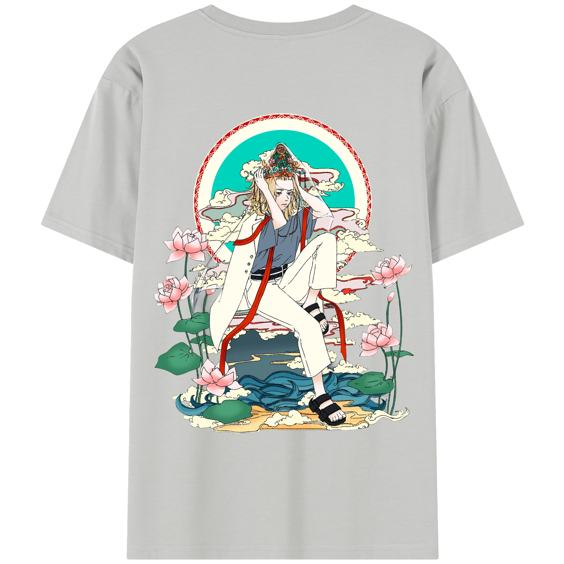 （画像用） 東京リベンジャーズ Tokyo Revengers レディース半袖Tシャツ(バックプリント)