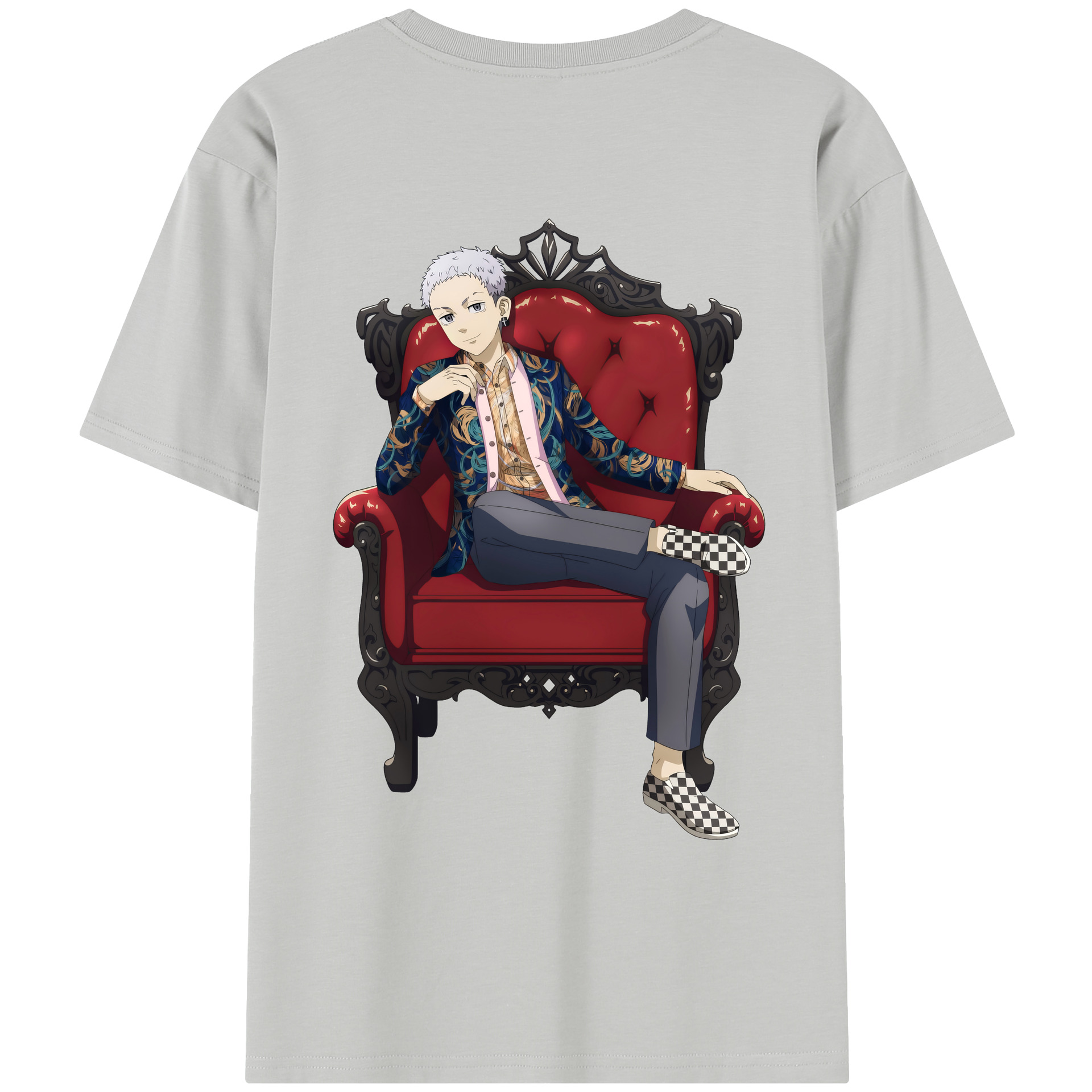 （画像用） 東京リベンジャーズ Tokyo Revengers レディース半袖Tシャツ(バックプリント)