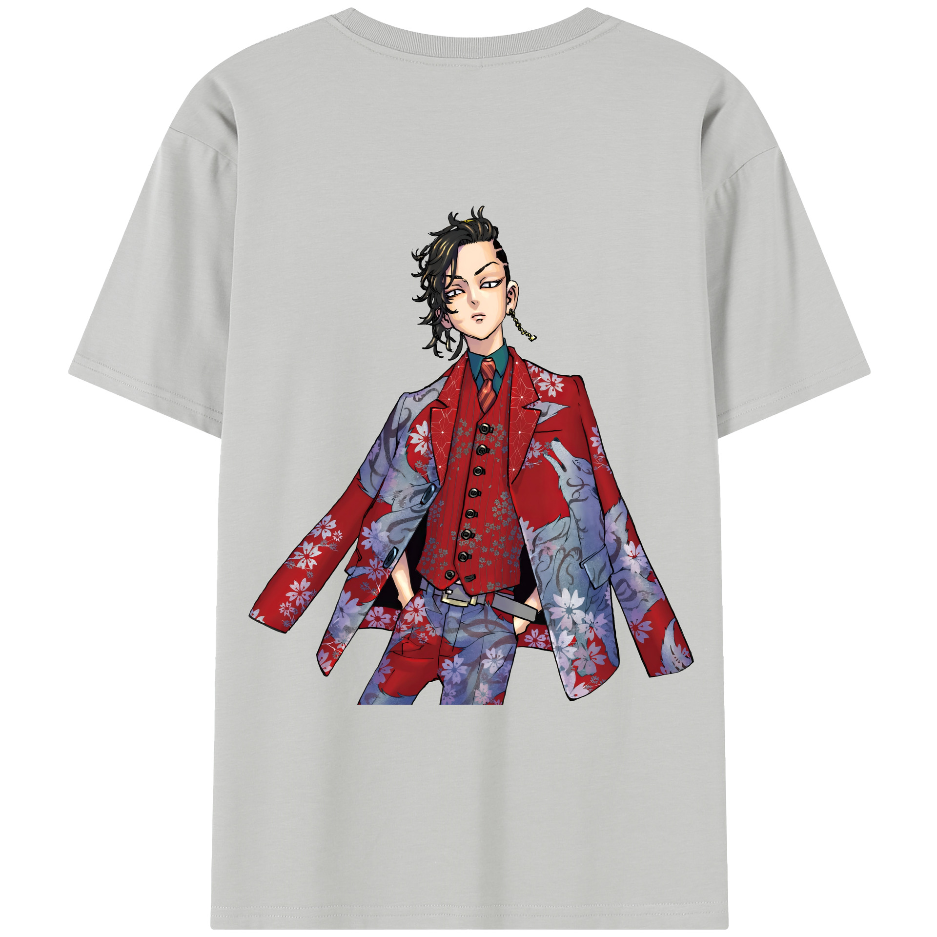 （画像用） 東京リベンジャーズ Tokyo Revengers レディース半袖Tシャツ(バックプリント)