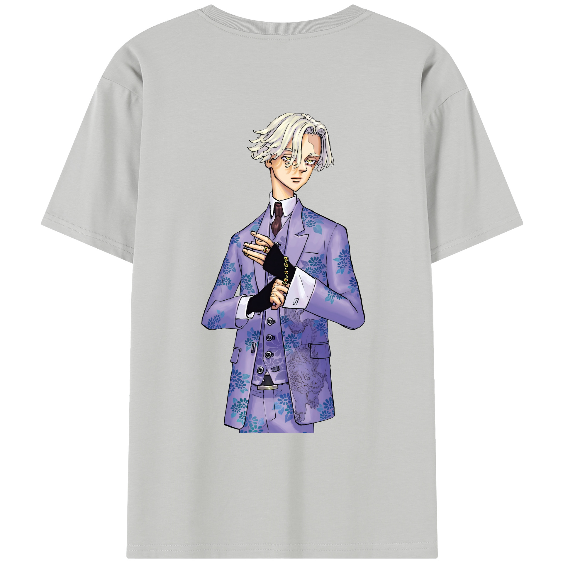 （画像用） 東京リベンジャーズ Tokyo Revengers レディース半袖Tシャツ(バックプリント)