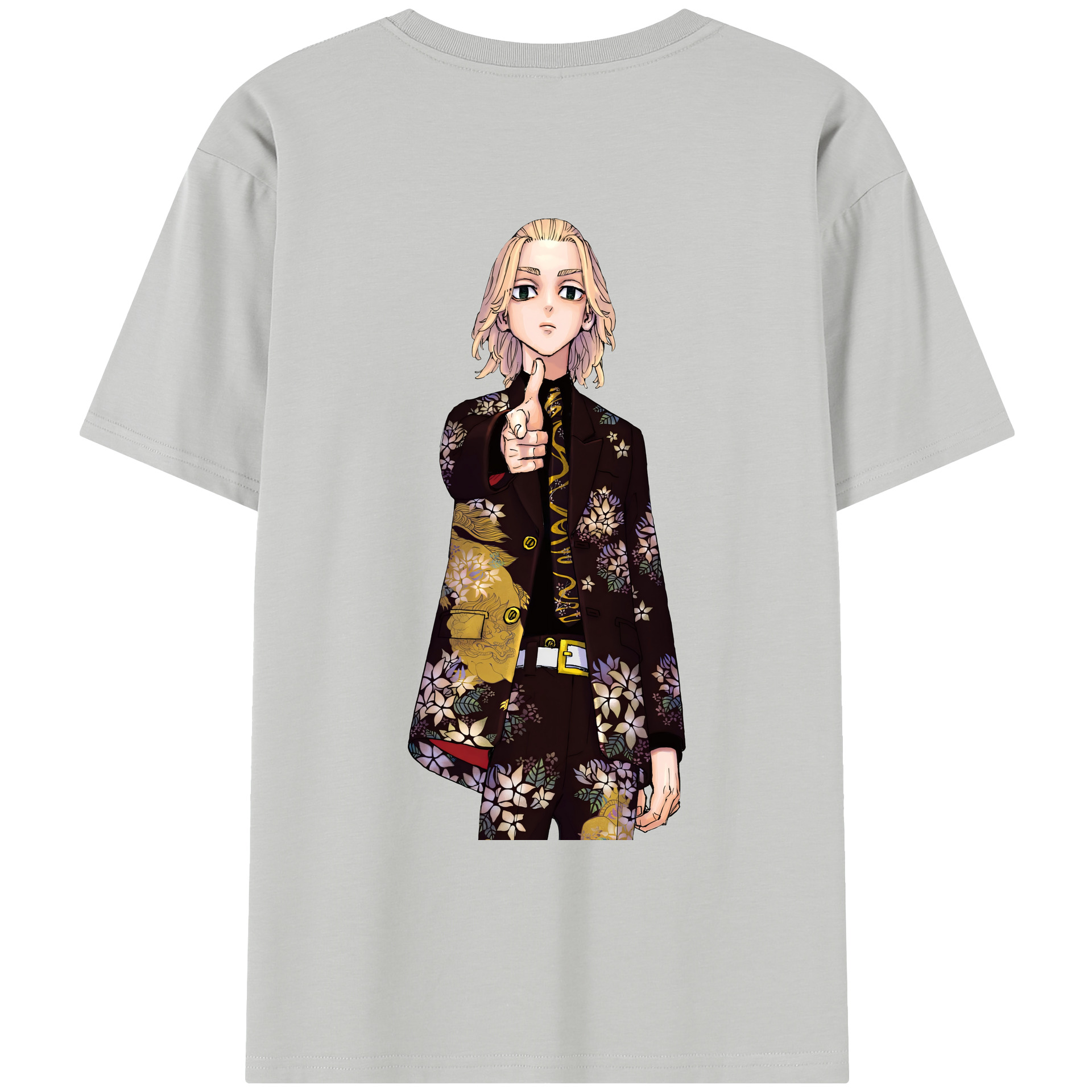 （画像用） 東京リベンジャーズ Tokyo Revengers レディース半袖Tシャツ(バックプリント)