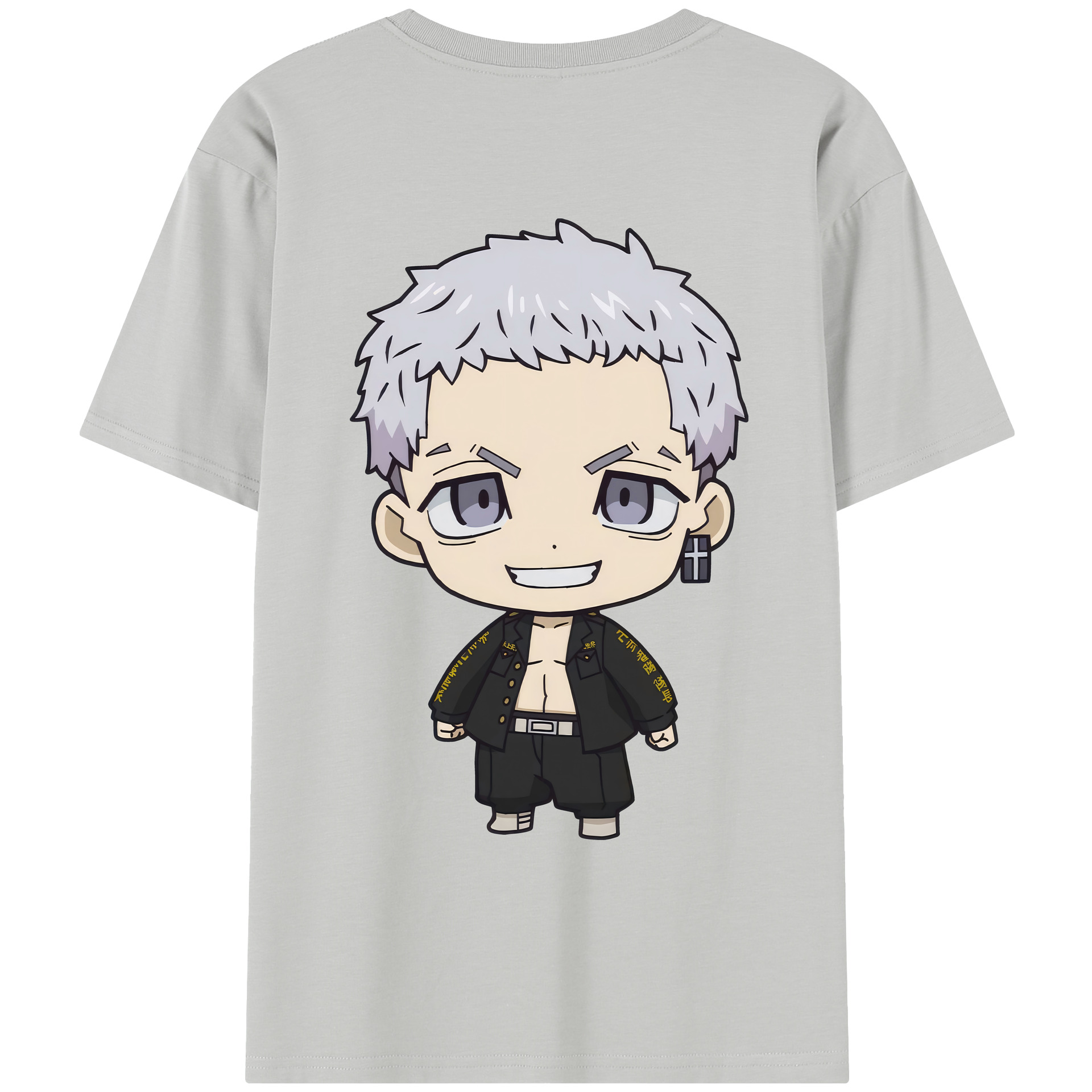 （画像用） 東京リベンジャーズ Tokyo Revengers レディース半袖Tシャツ(バックプリント)