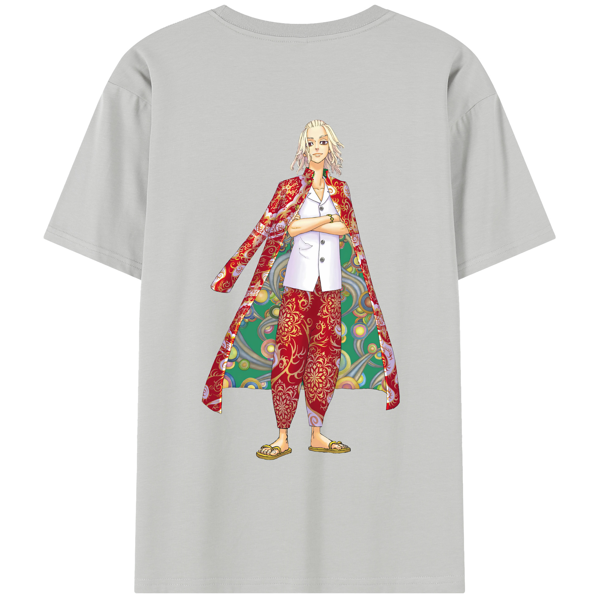 （画像用） 東京リベンジャーズ Tokyo Revengers レディース半袖Tシャツ(バックプリント)