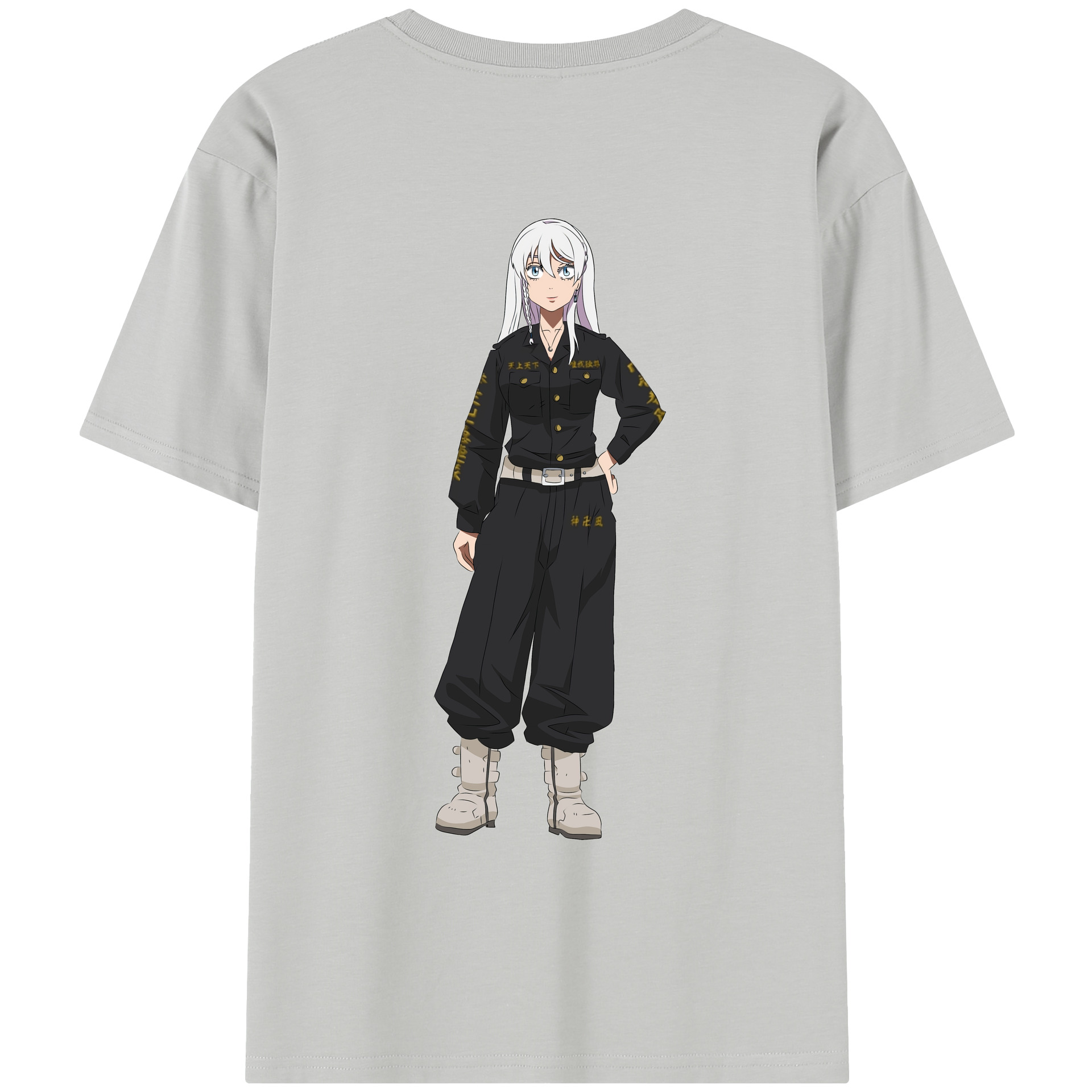 （画像用） 東京リベンジャーズ Tokyo Revengers レディース半袖Tシャツ(バックプリント)