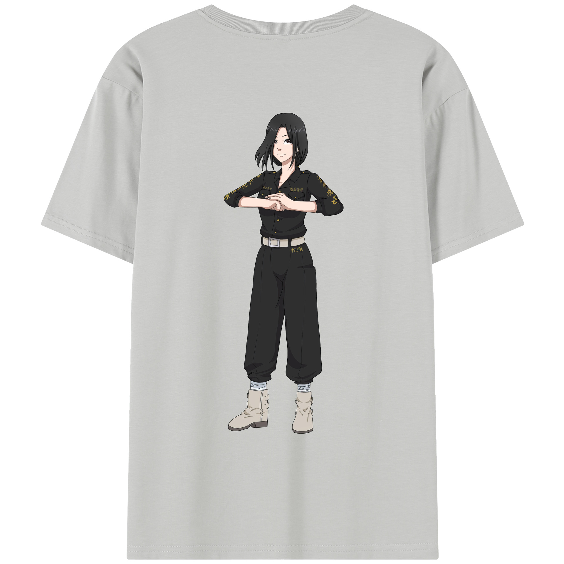 （画像用） 東京リベンジャーズ Tokyo Revengers レディース半袖Tシャツ(バックプリント)
