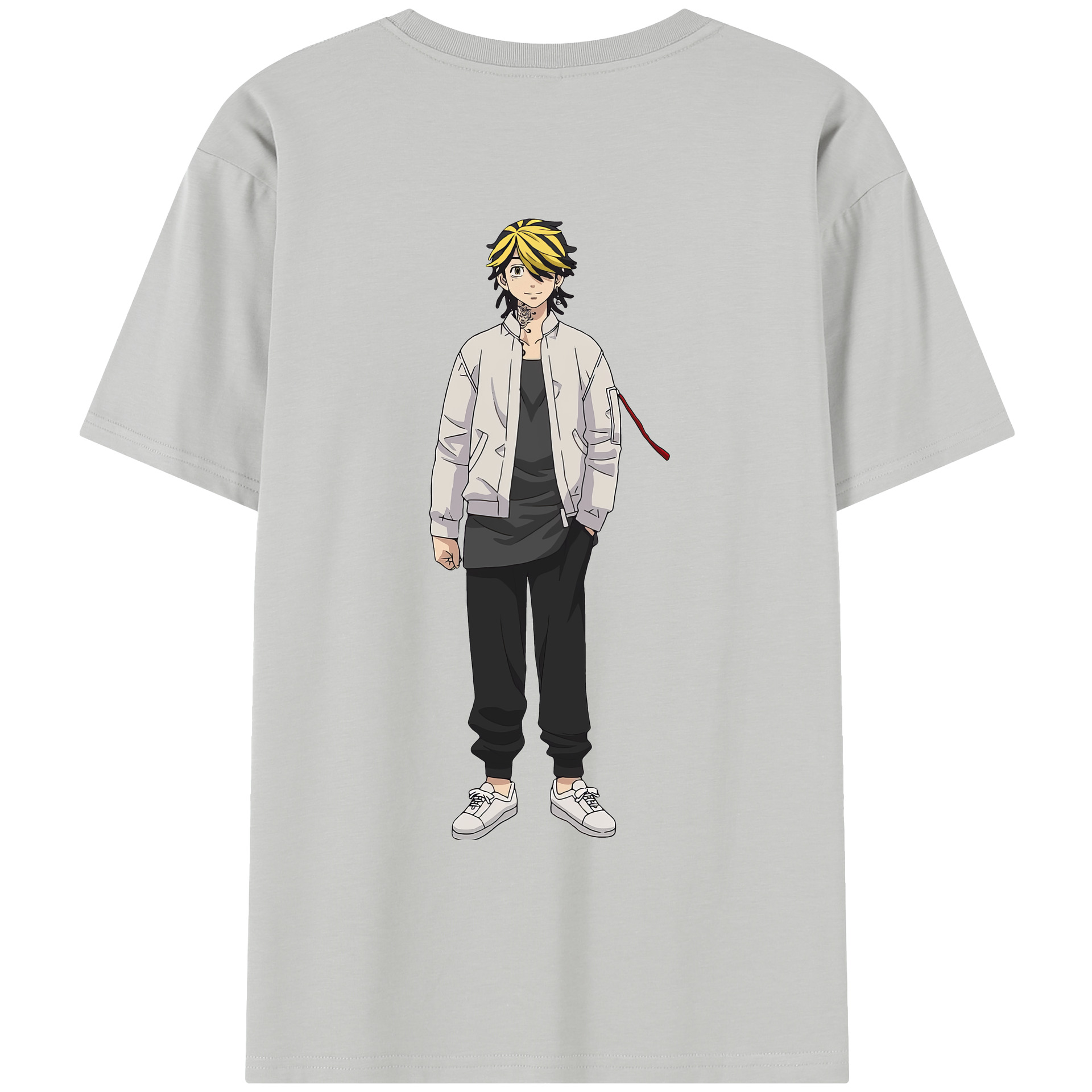 （画像用） 東京リベンジャーズ Tokyo Revengers レディース半袖Tシャツ(バックプリント)