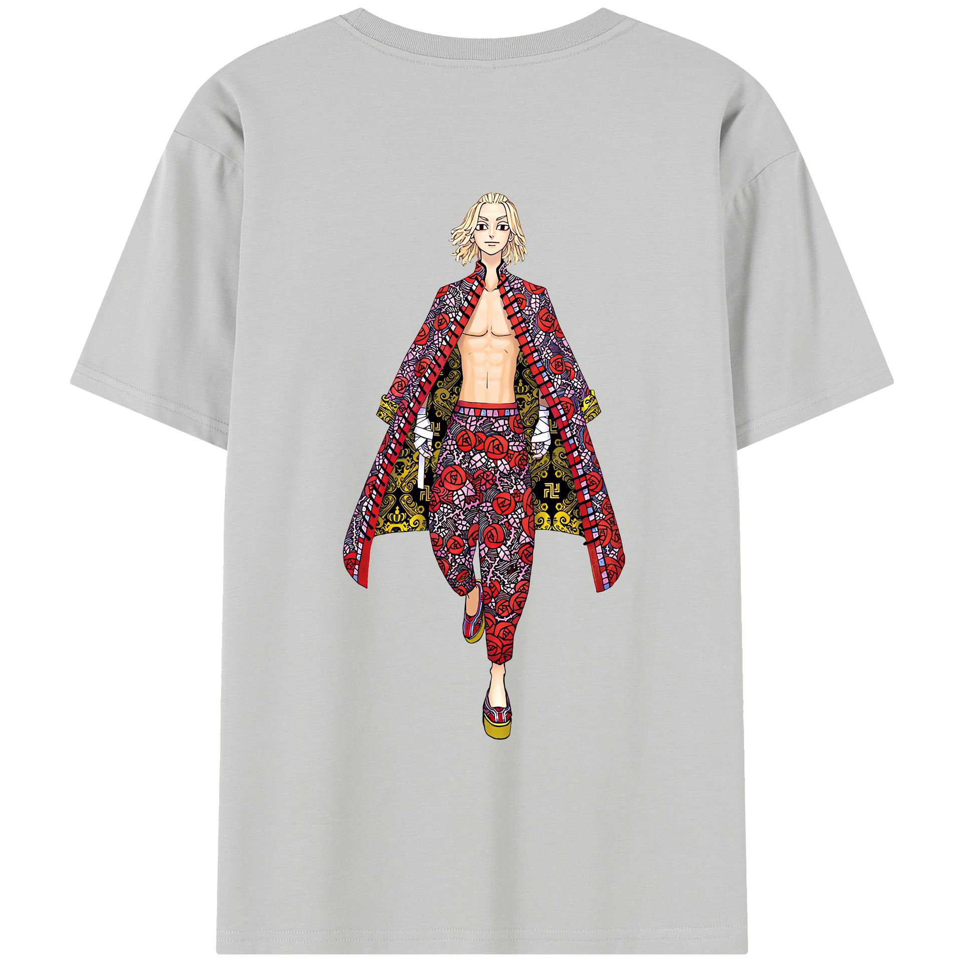 （画像用） 東京リベンジャーズ Tokyo Revengers レディース半袖Tシャツ(バックプリント)