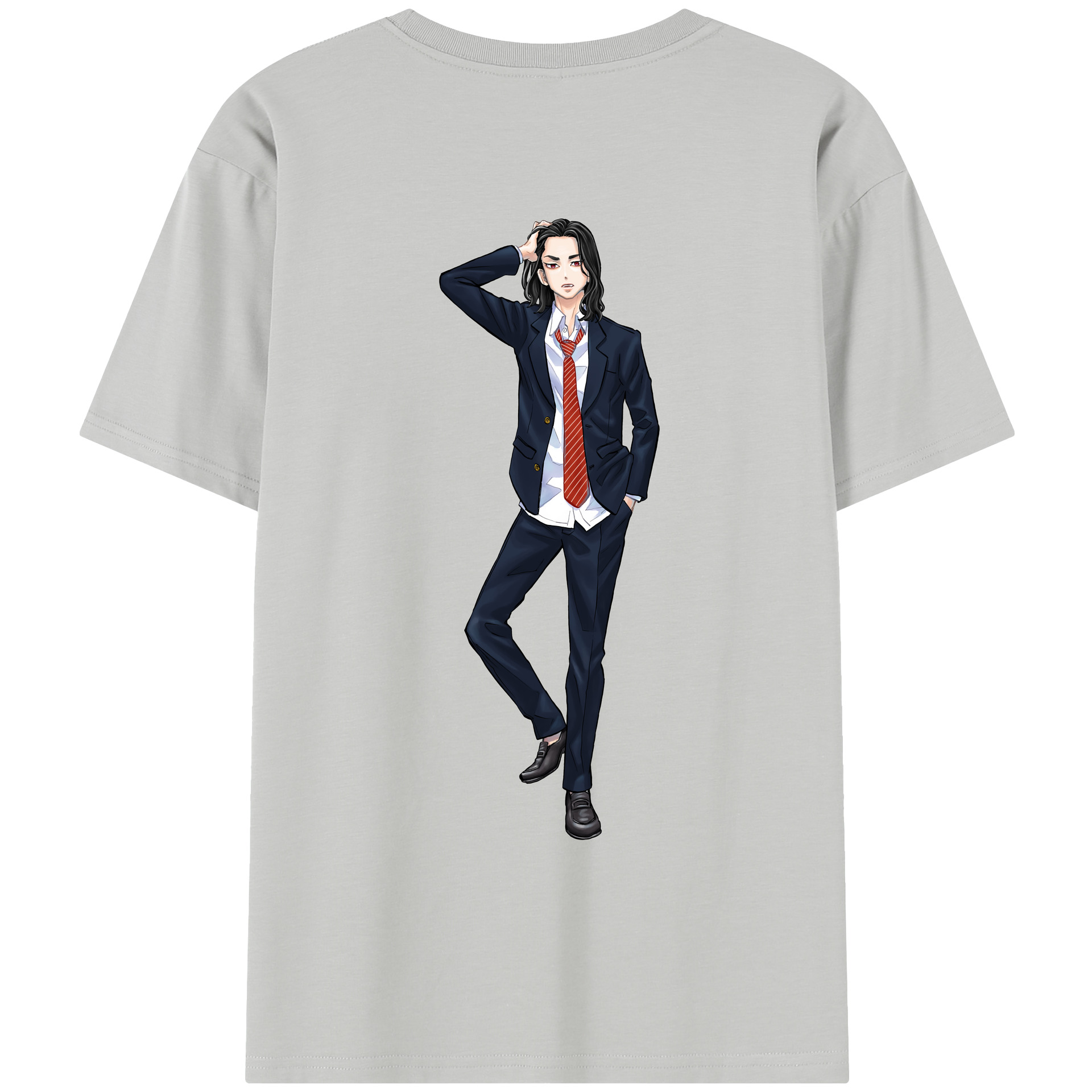 （画像用） 東京リベンジャーズ Tokyo Revengers レディース半袖Tシャツ(バックプリント)