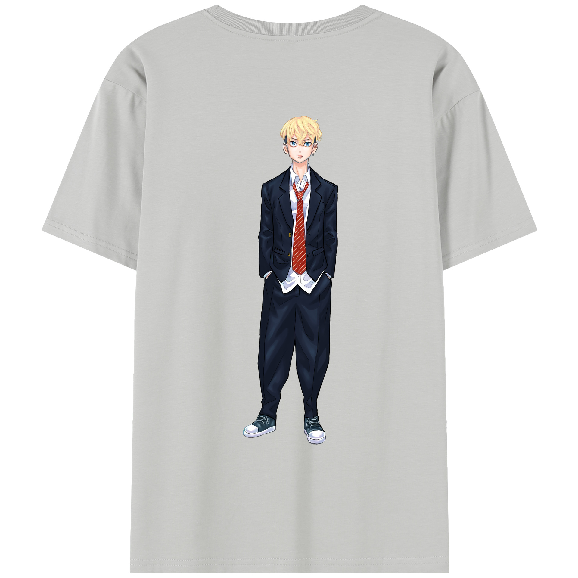 （画像用） 東京リベンジャーズ Tokyo Revengers レディース半袖Tシャツ(バックプリント)