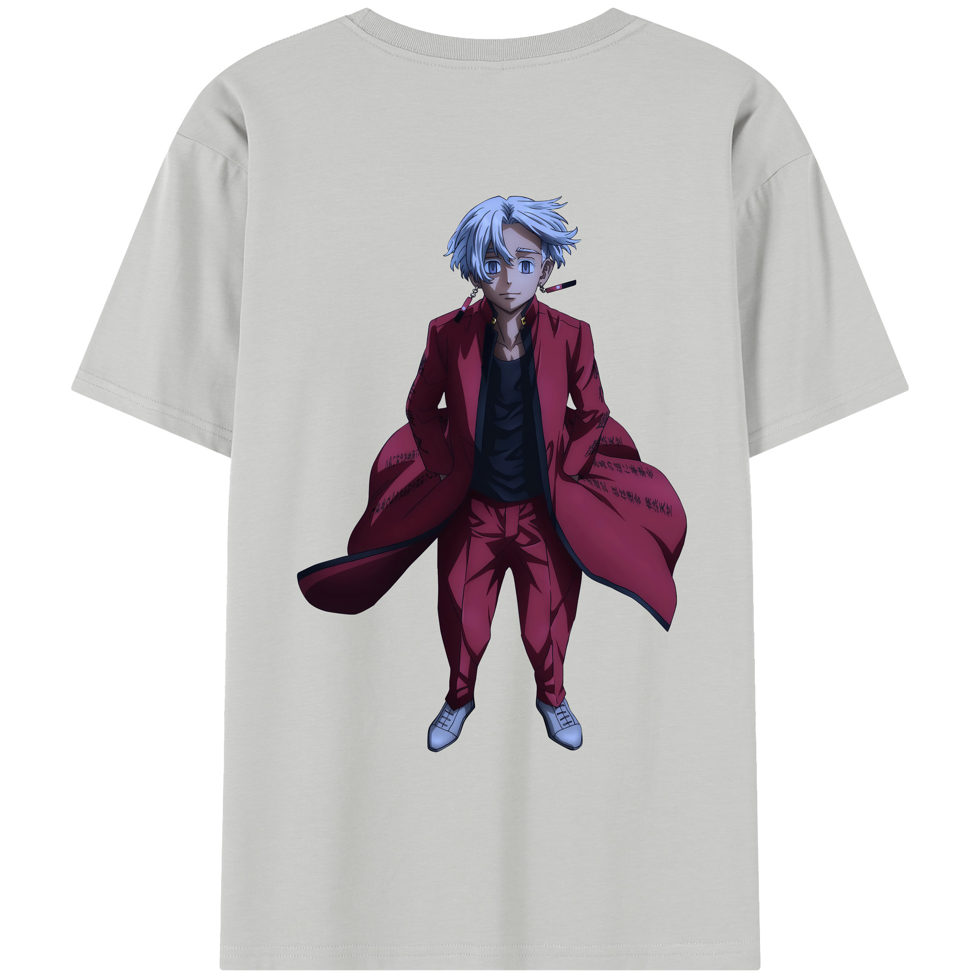（画像用） 東京リベンジャーズ Tokyo Revengers レディース半袖Tシャツ(バックプリント)