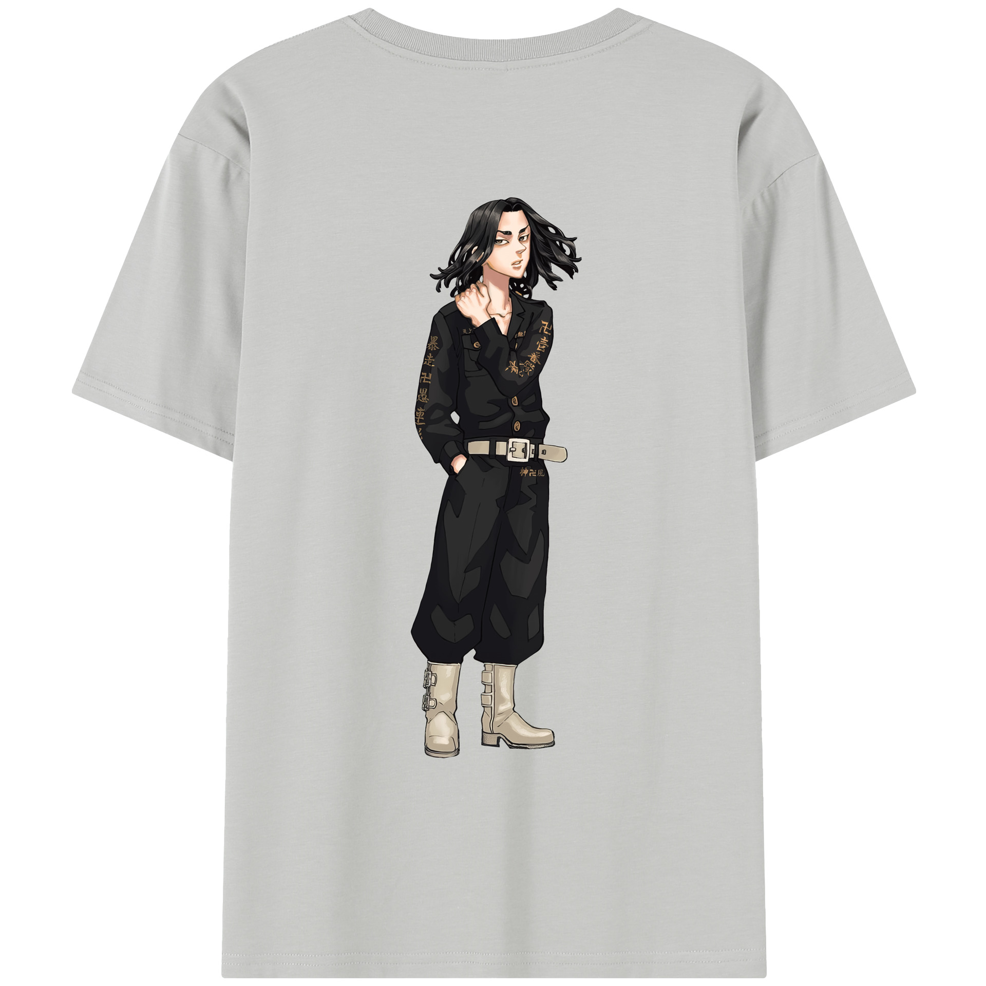 （画像用） 東京リベンジャーズ Tokyo Revengers レディース半袖Tシャツ(バックプリント)