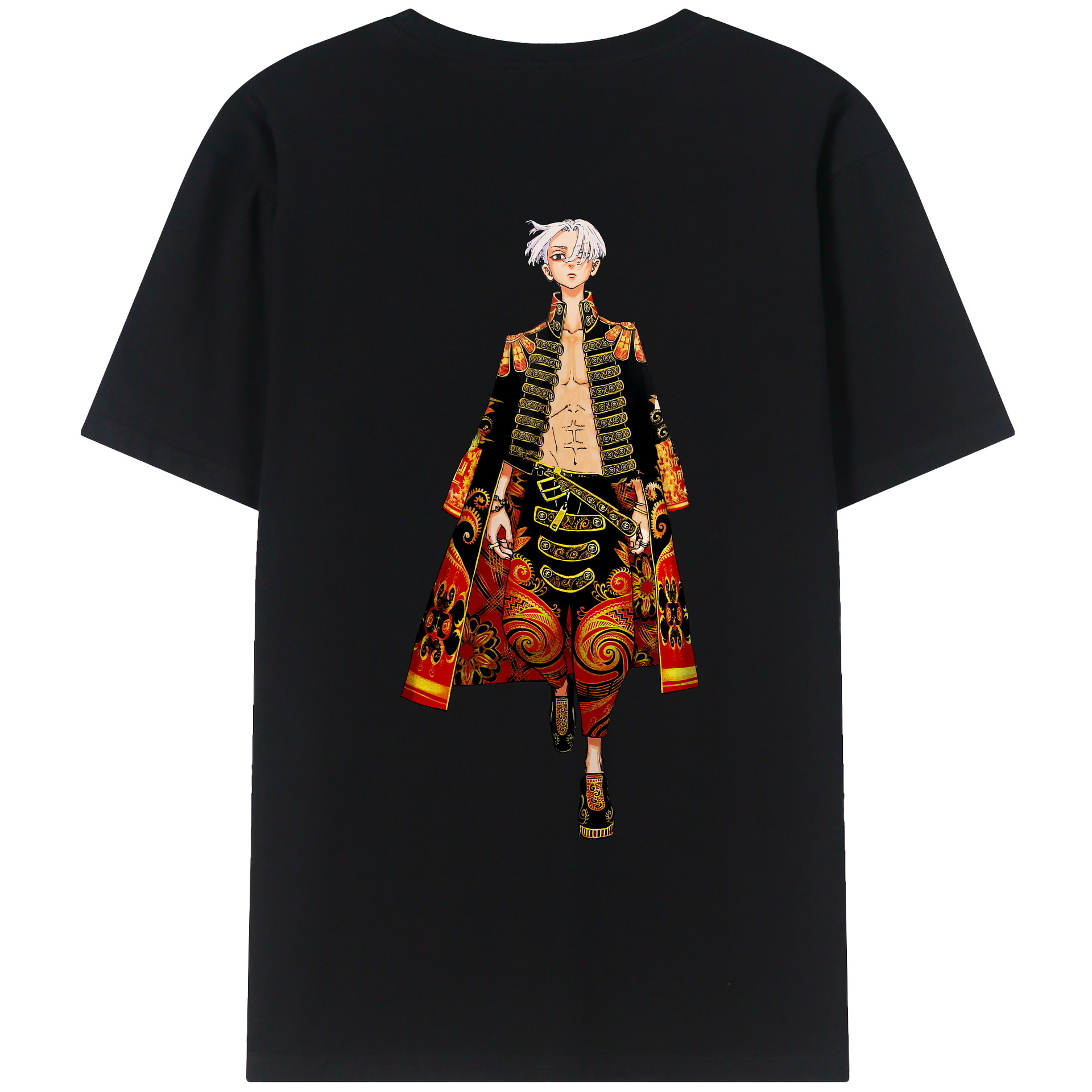 （画像用） 東京リベンジャーズ Tokyo Revengers レディース半袖Tシャツ(バックプリント)
