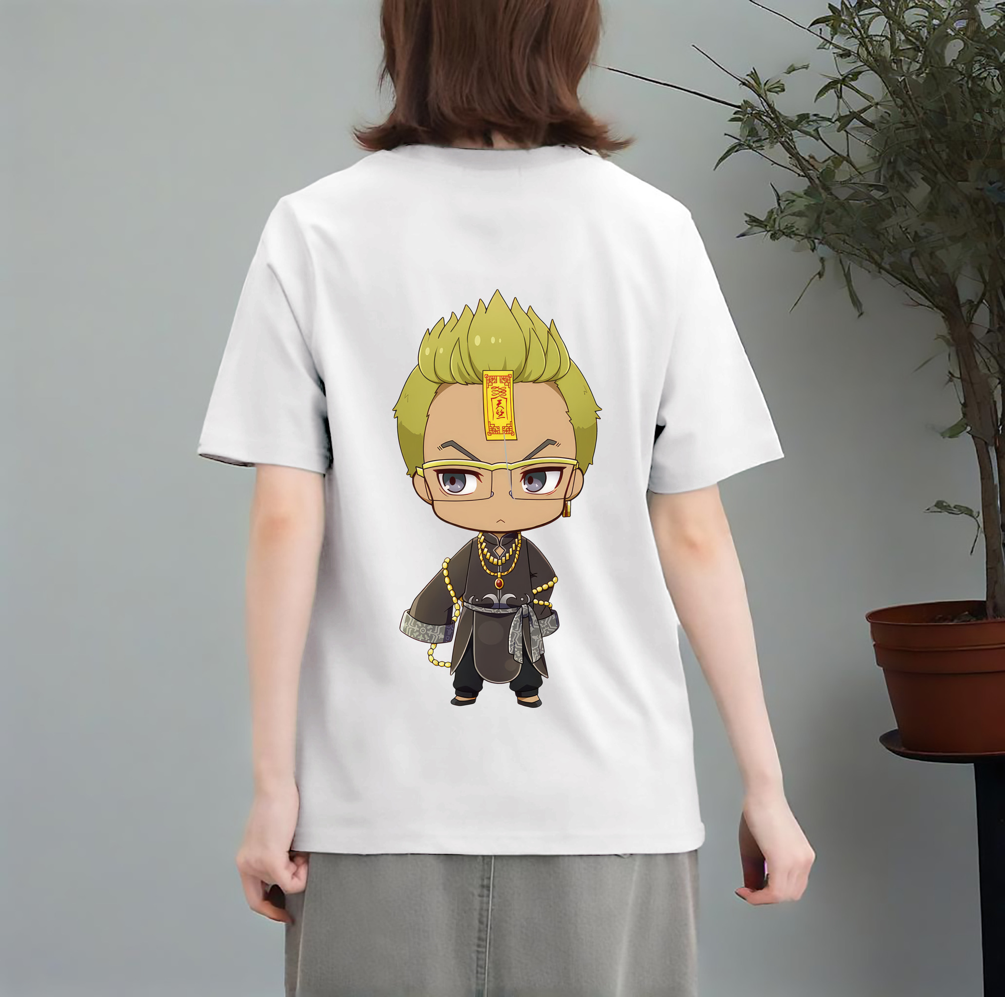 東京リベンジャーズ Tokyo Revengers レディース半袖Tシャツ(バックプリント)