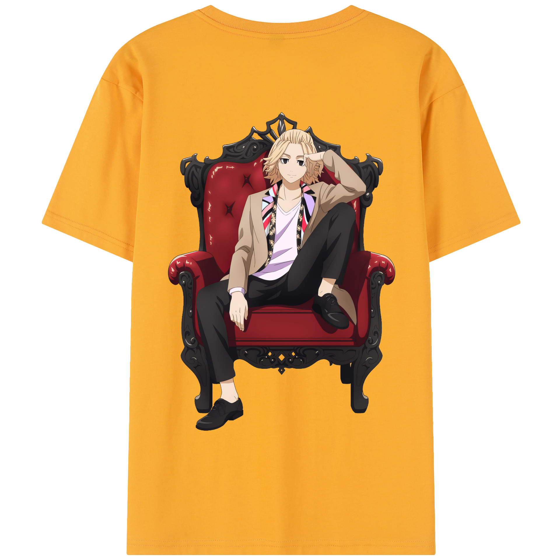 （画像用） 東京リベンジャーズ Tokyo Revengers レディース半袖Tシャツ(バックプリント)