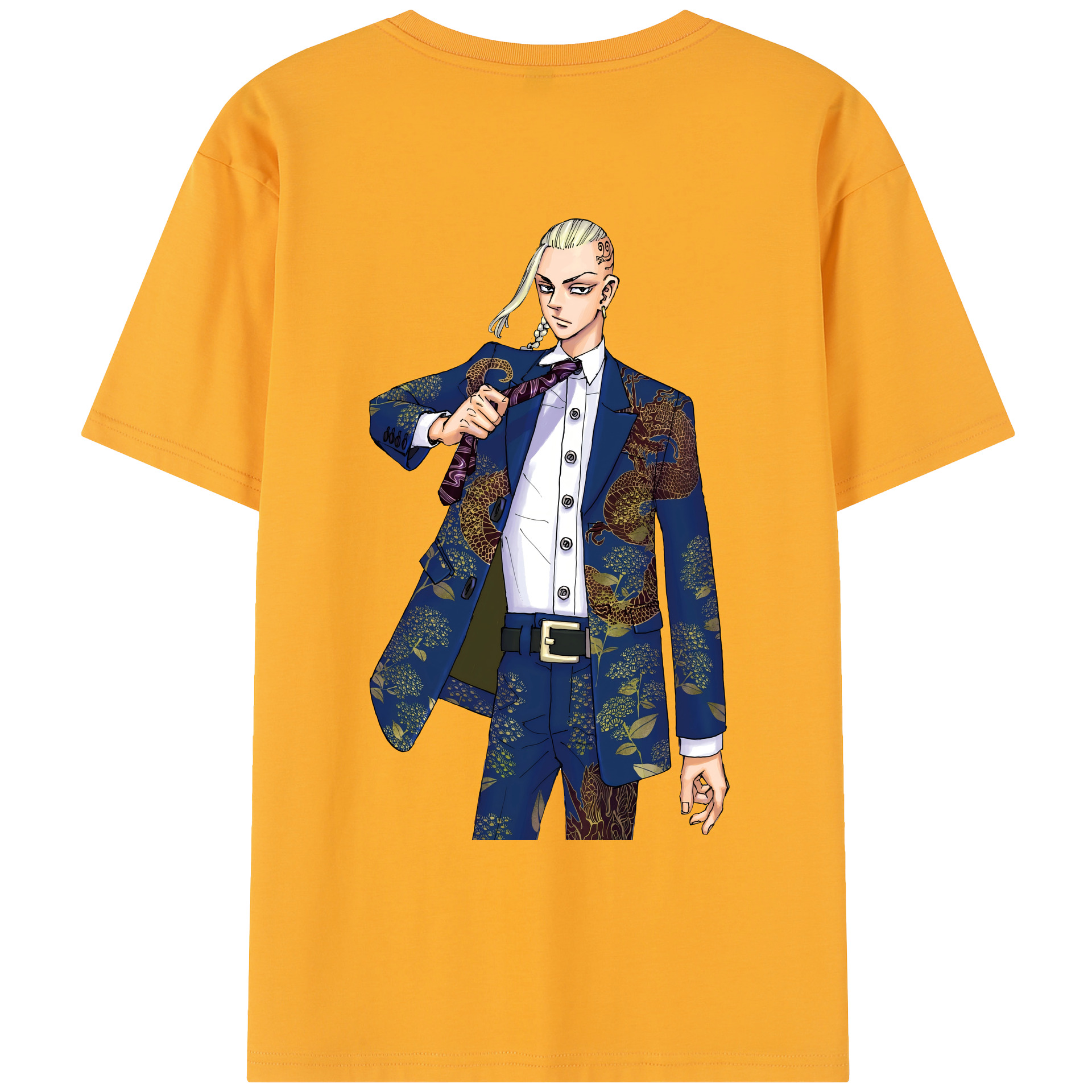 （画像用） 東京リベンジャーズ Tokyo Revengers レディース半袖Tシャツ(バックプリント)
