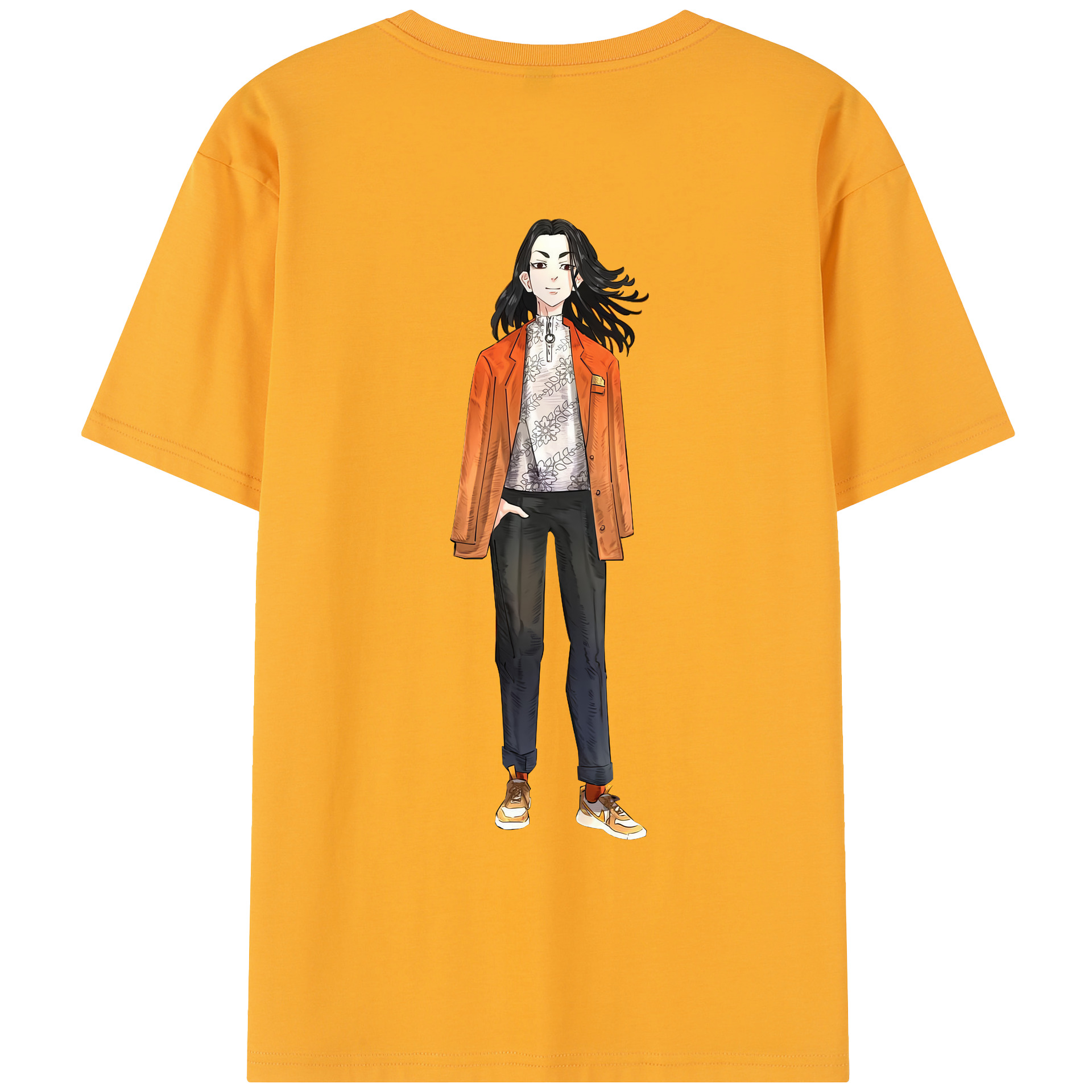 （画像用） 東京リベンジャーズ Tokyo Revengers レディース半袖Tシャツ(バックプリント)