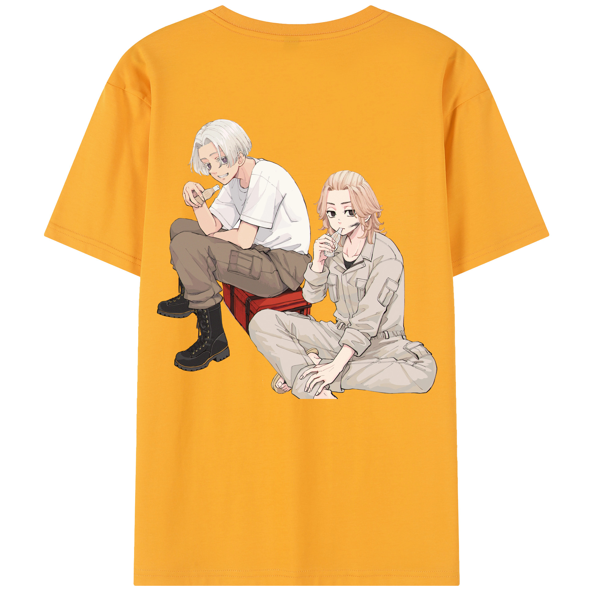 （画像用） 東京リベンジャーズ Tokyo Revengers レディース半袖Tシャツ(バックプリント)