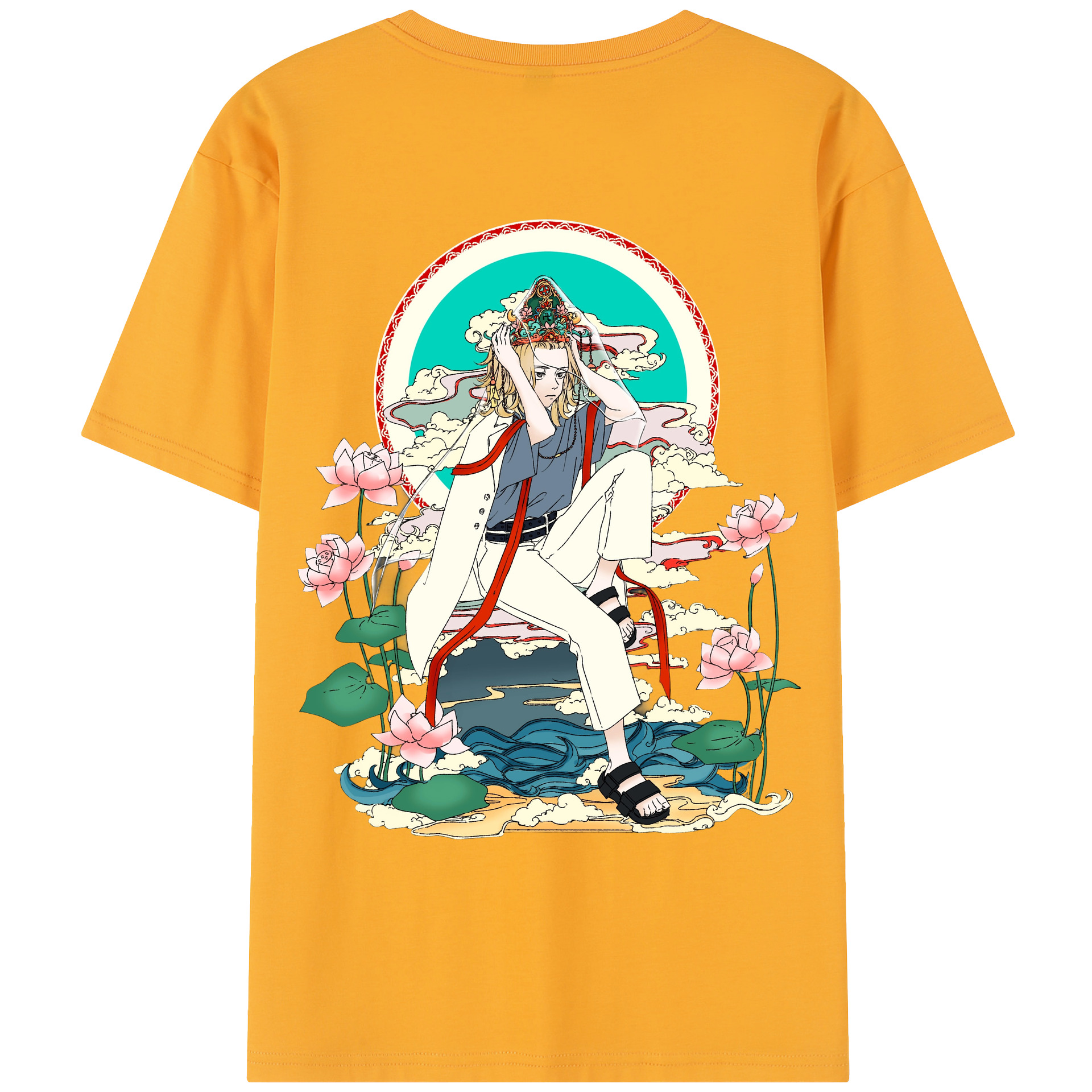 （画像用） 東京リベンジャーズ Tokyo Revengers レディース半袖Tシャツ(バックプリント)