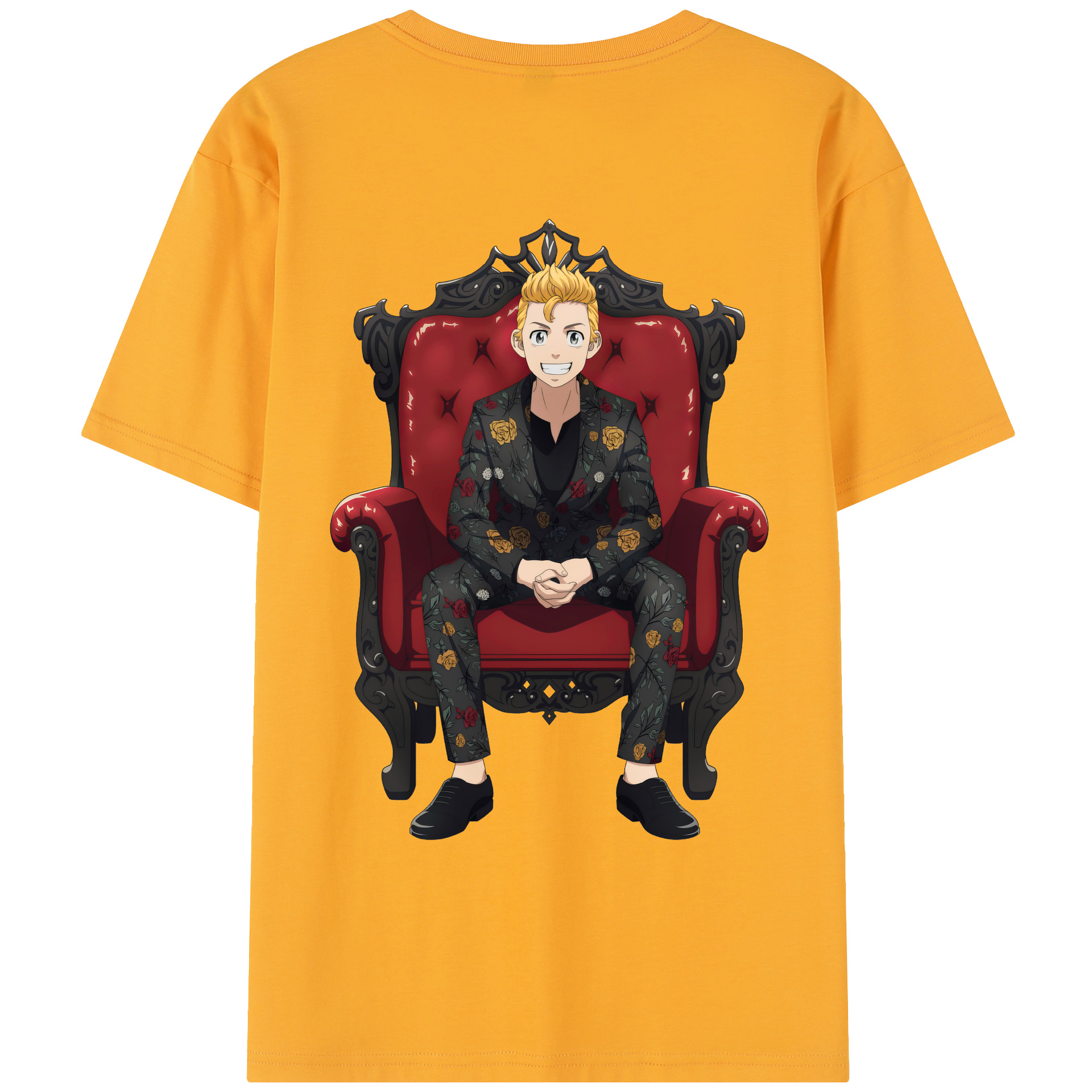 （画像用） 東京リベンジャーズ Tokyo Revengers レディース半袖Tシャツ(バックプリント)