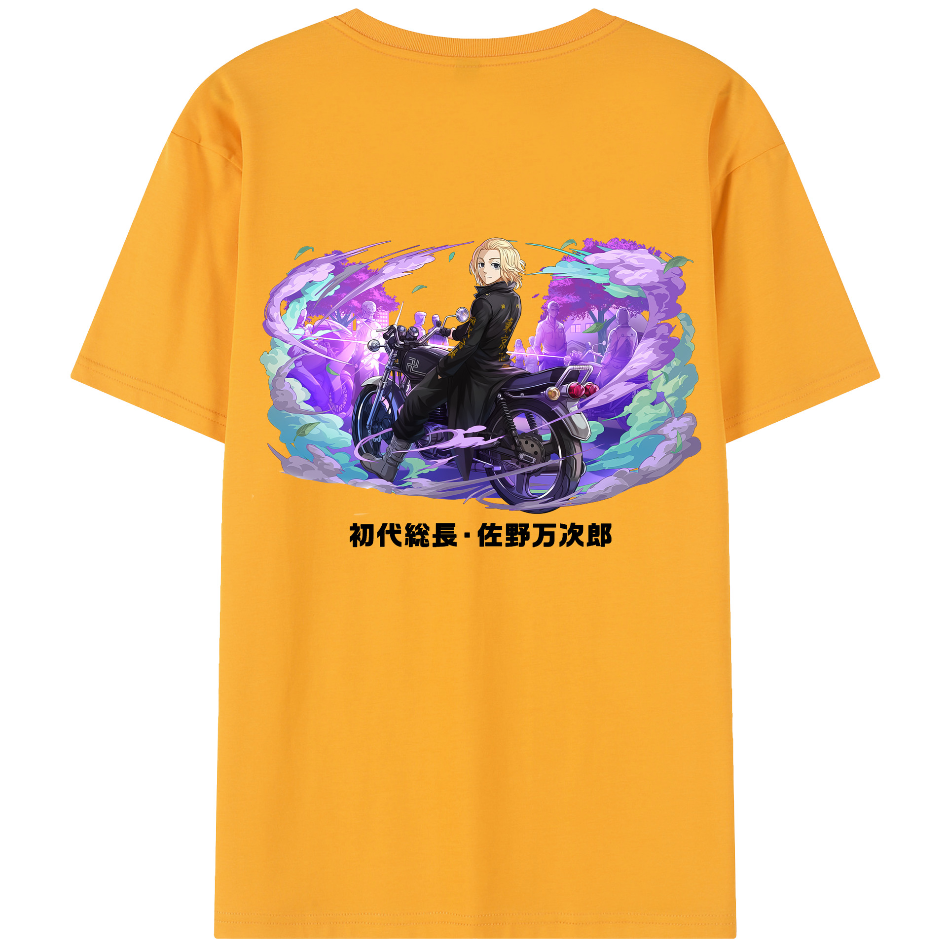（画像用） 東京リベンジャーズ Tokyo Revengers レディース半袖Tシャツ(バックプリント)