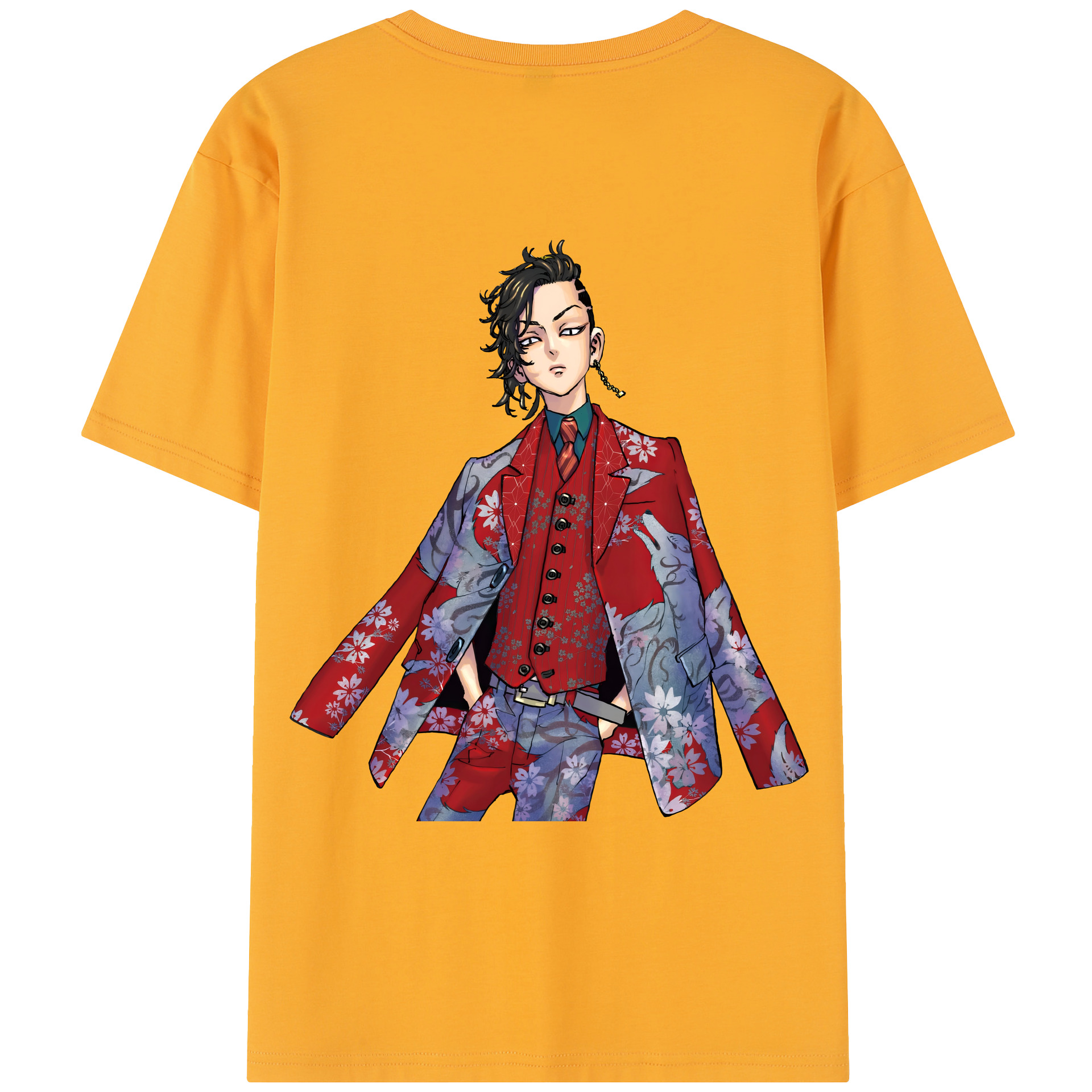 （画像用） 東京リベンジャーズ Tokyo Revengers レディース半袖Tシャツ(バックプリント)