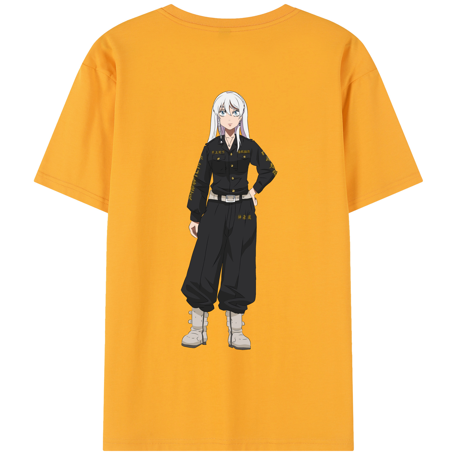 （画像用） 東京リベンジャーズ Tokyo Revengers レディース半袖Tシャツ(バックプリント)