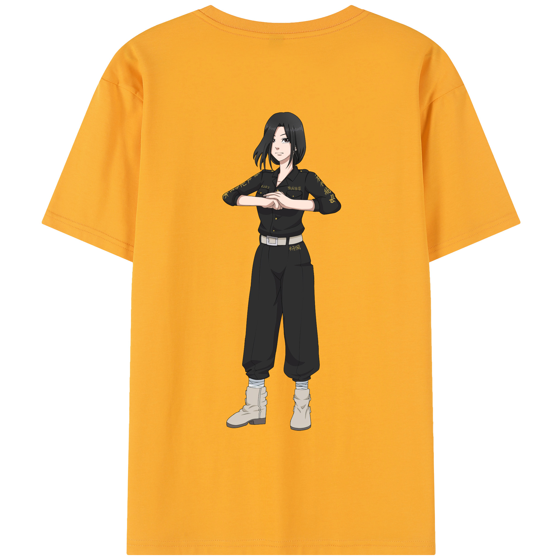 （画像用） 東京リベンジャーズ Tokyo Revengers レディース半袖Tシャツ(バックプリント)