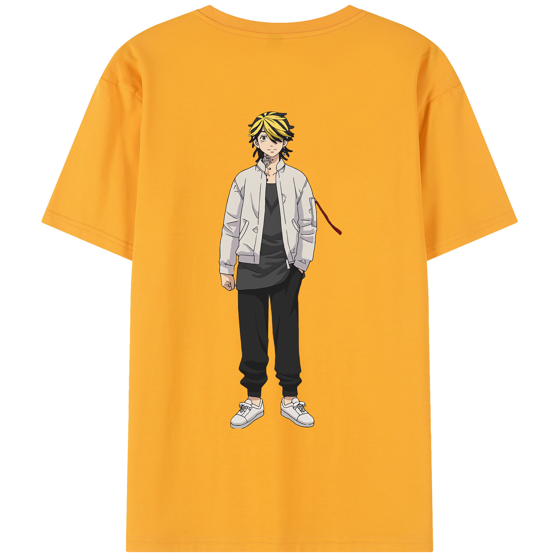 （画像用） 東京リベンジャーズ Tokyo Revengers レディース半袖Tシャツ(バックプリント)