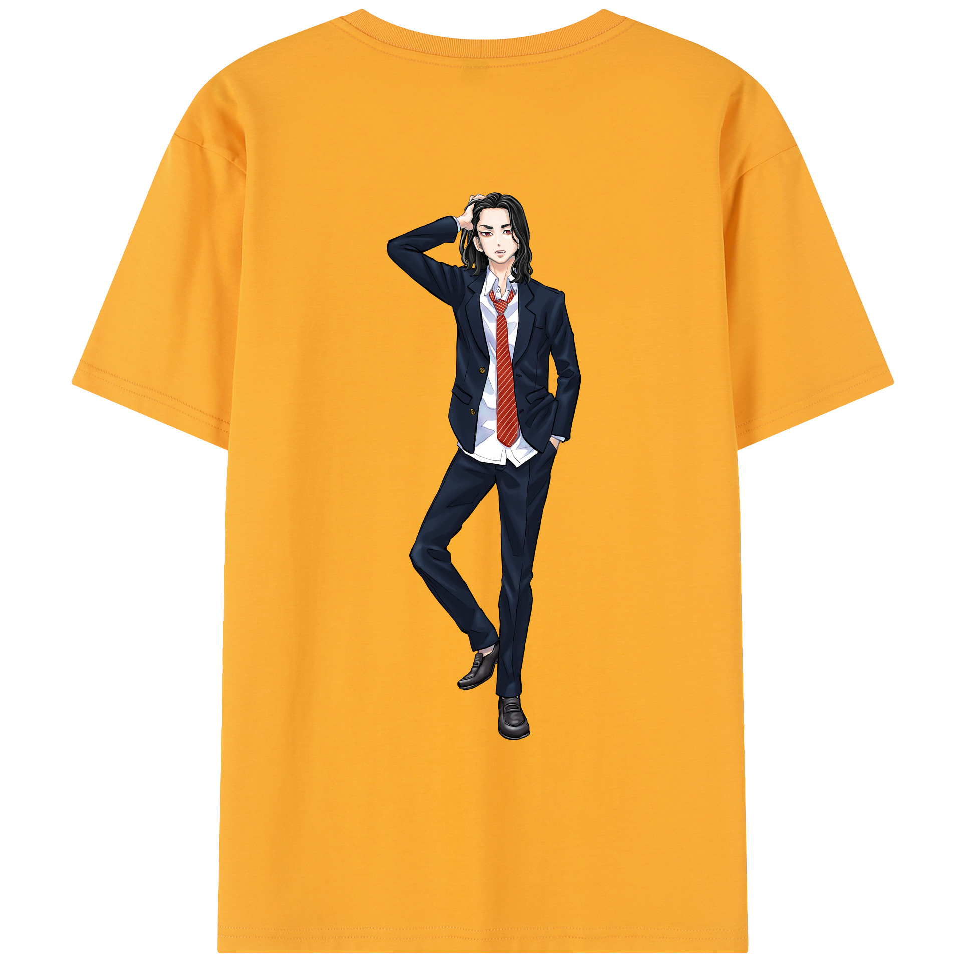 （画像用） 東京リベンジャーズ Tokyo Revengers レディース半袖Tシャツ(バックプリント)