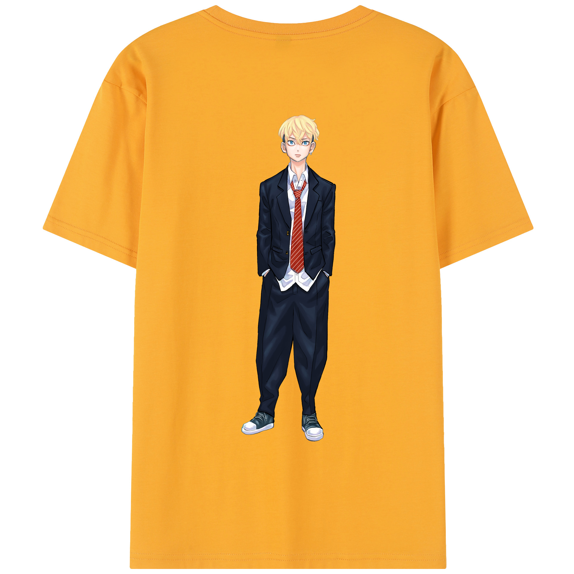 （画像用） 東京リベンジャーズ Tokyo Revengers レディース半袖Tシャツ(バックプリント)