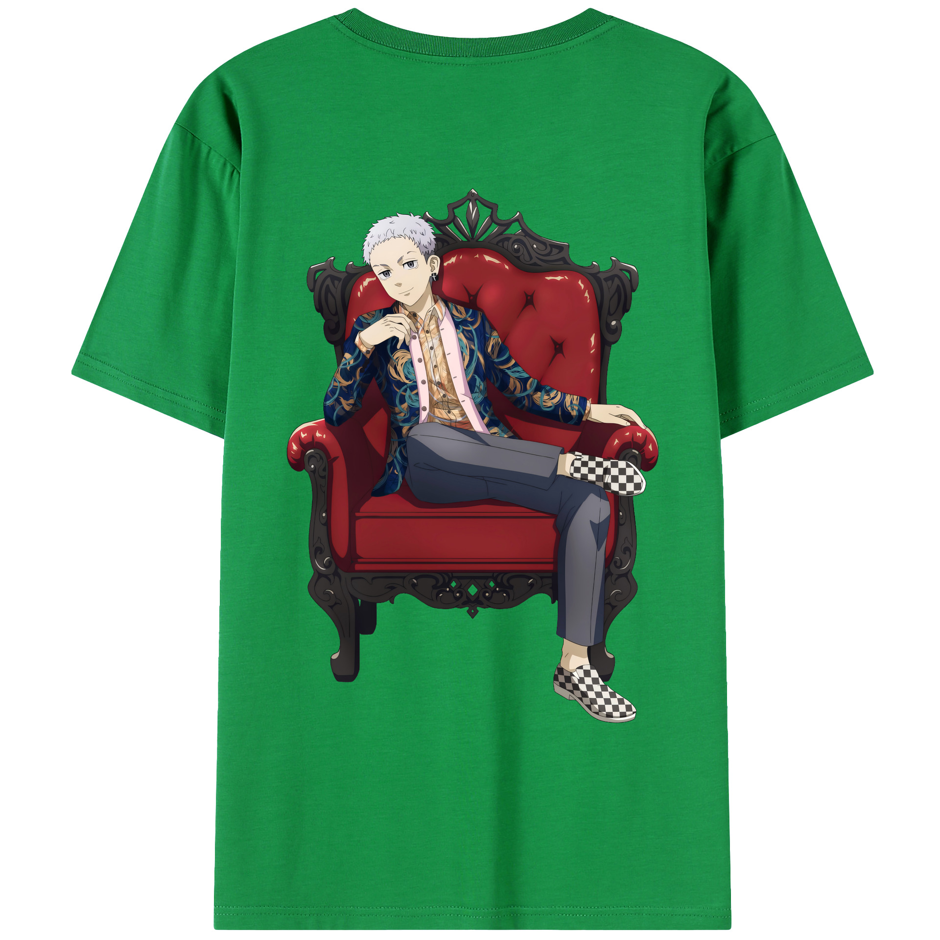 （画像用） 東京リベンジャーズ Tokyo Revengers レディース半袖Tシャツ(バックプリント)