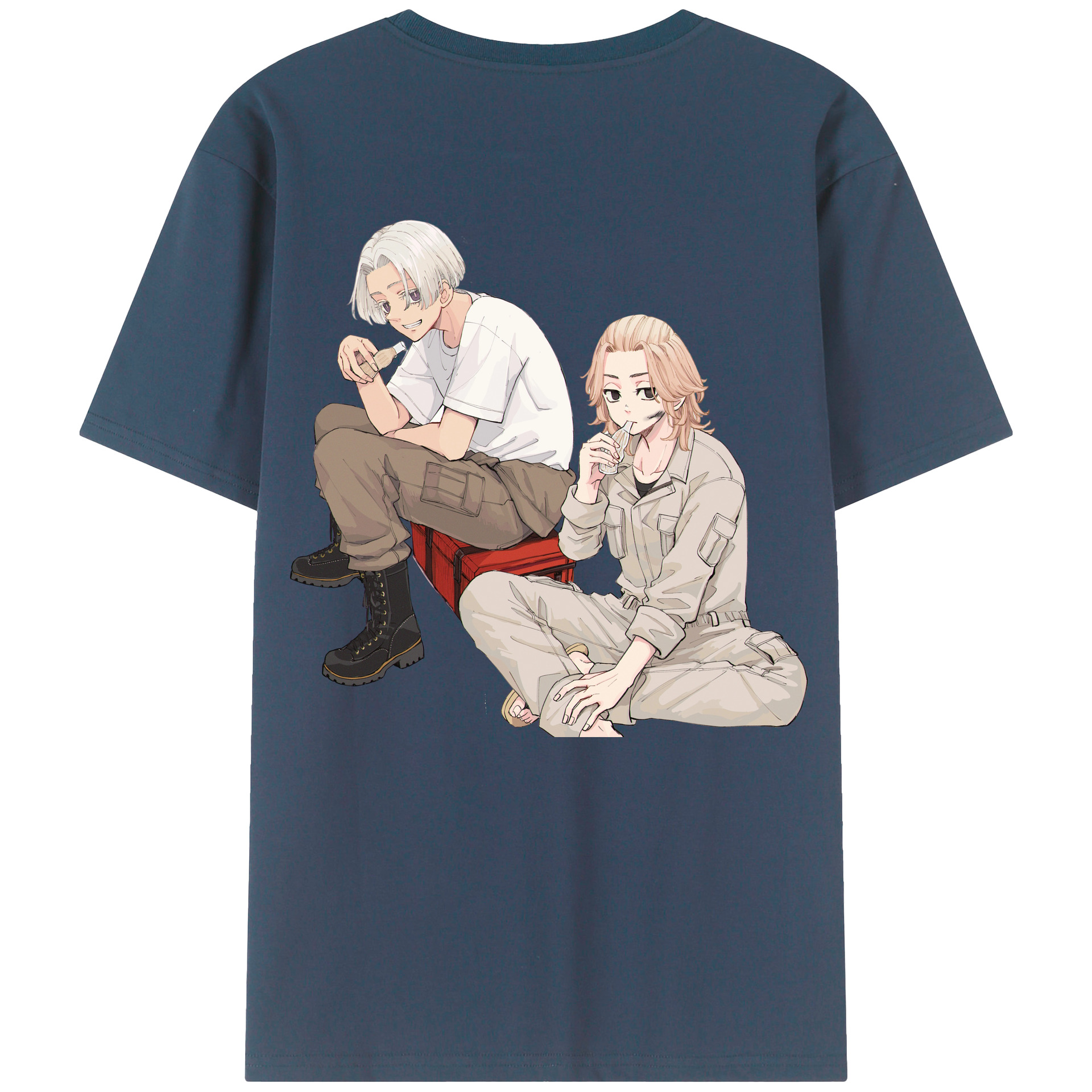 （画像用） 東京リベンジャーズ Tokyo Revengers レディース半袖Tシャツ(バックプリント)