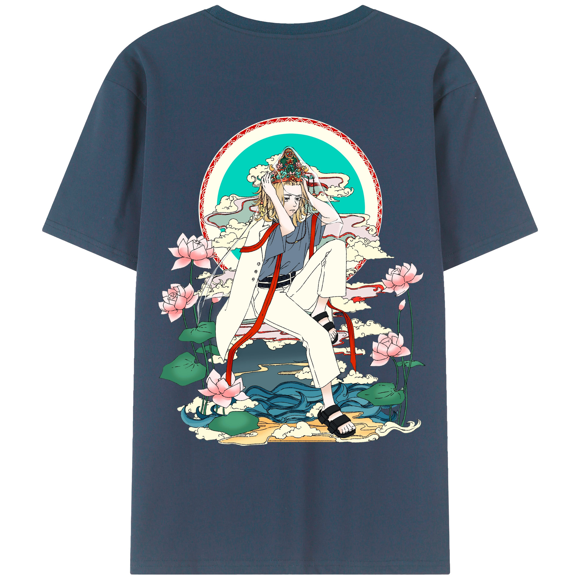 （画像用） 東京リベンジャーズ Tokyo Revengers レディース半袖Tシャツ(バックプリント)