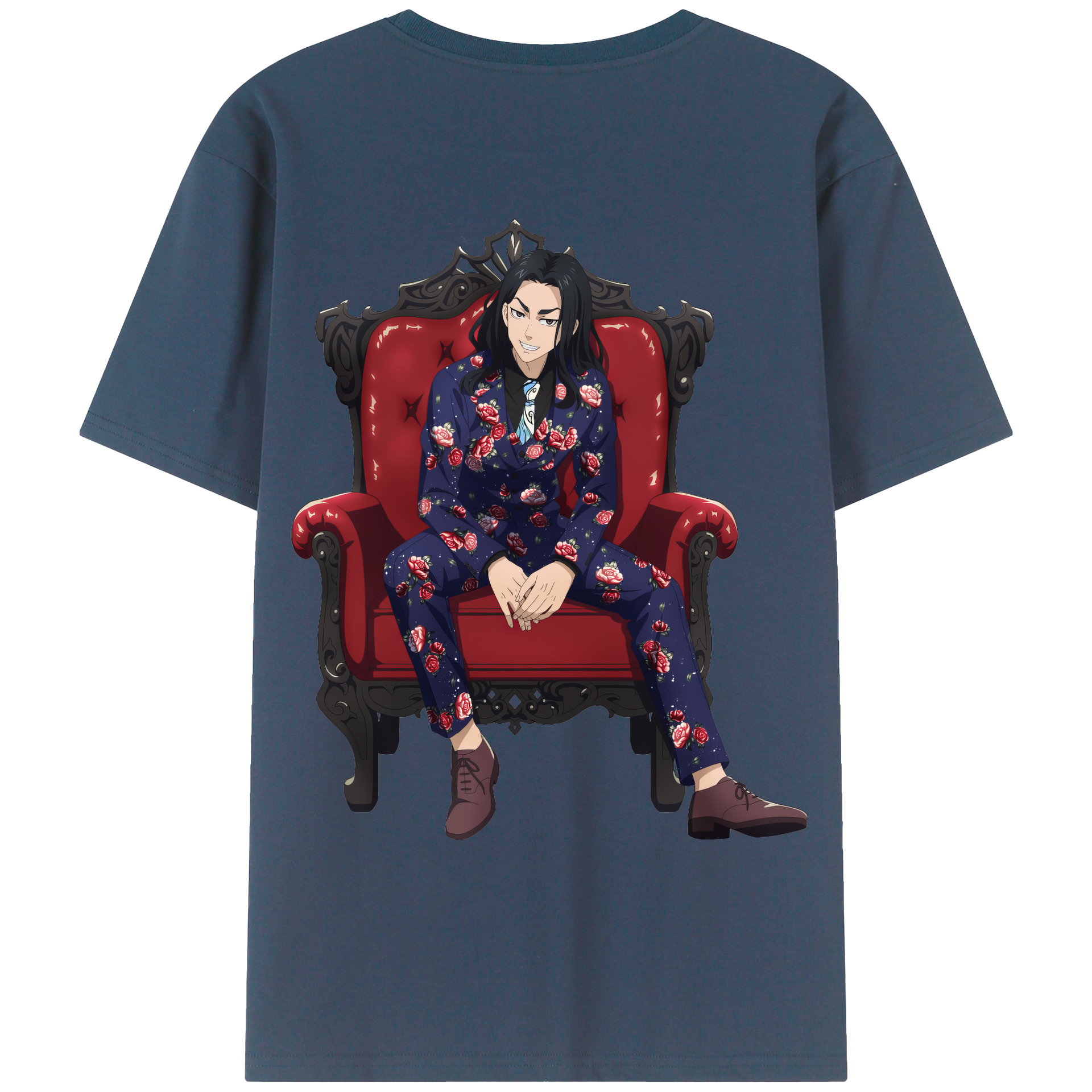 （画像用） 東京リベンジャーズ Tokyo Revengers レディース半袖Tシャツ(バックプリント)