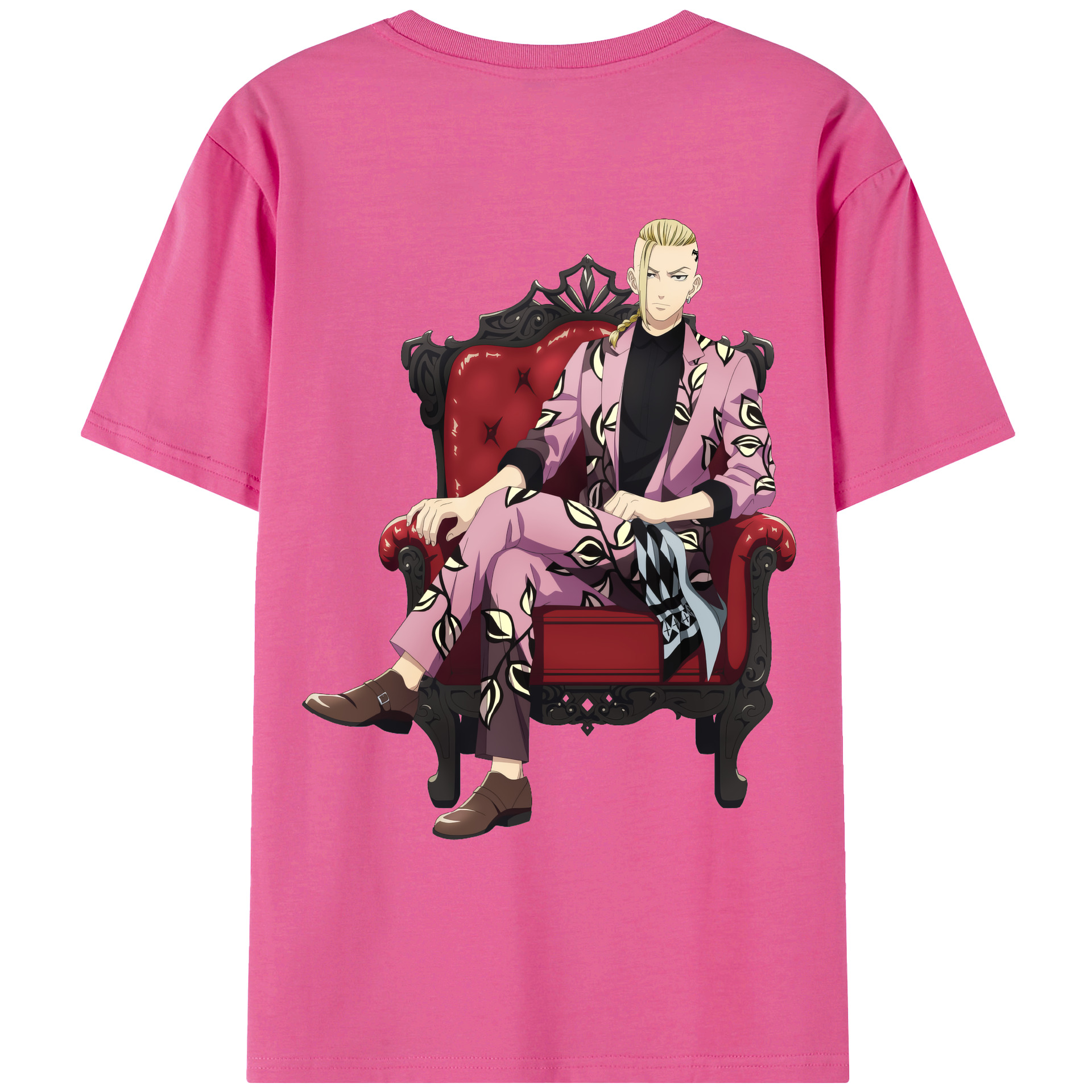 （画像用） 東京リベンジャーズ Tokyo Revengers レディース半袖Tシャツ(バックプリント)