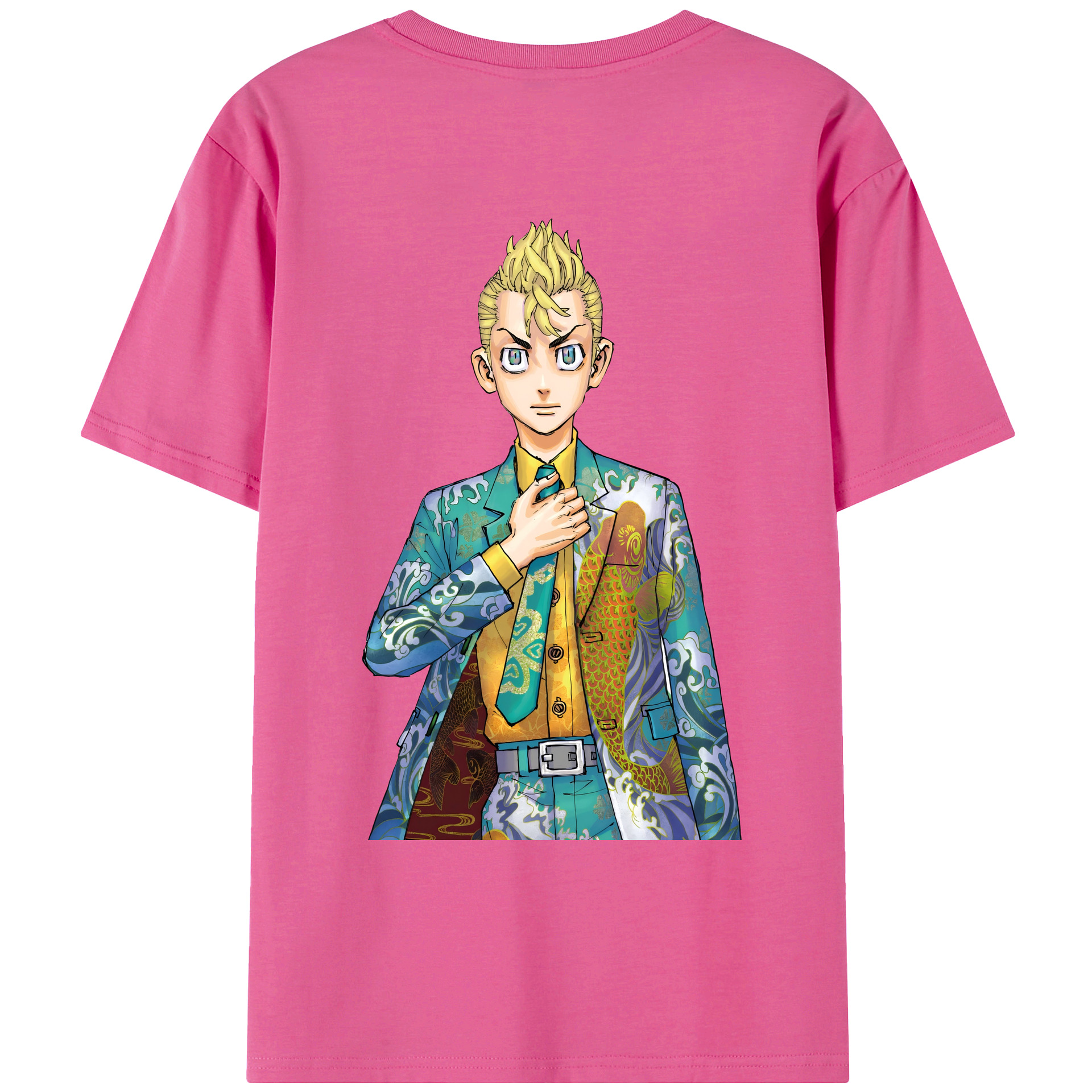 （画像用） 東京リベンジャーズ Tokyo Revengers レディース半袖Tシャツ(バックプリント)