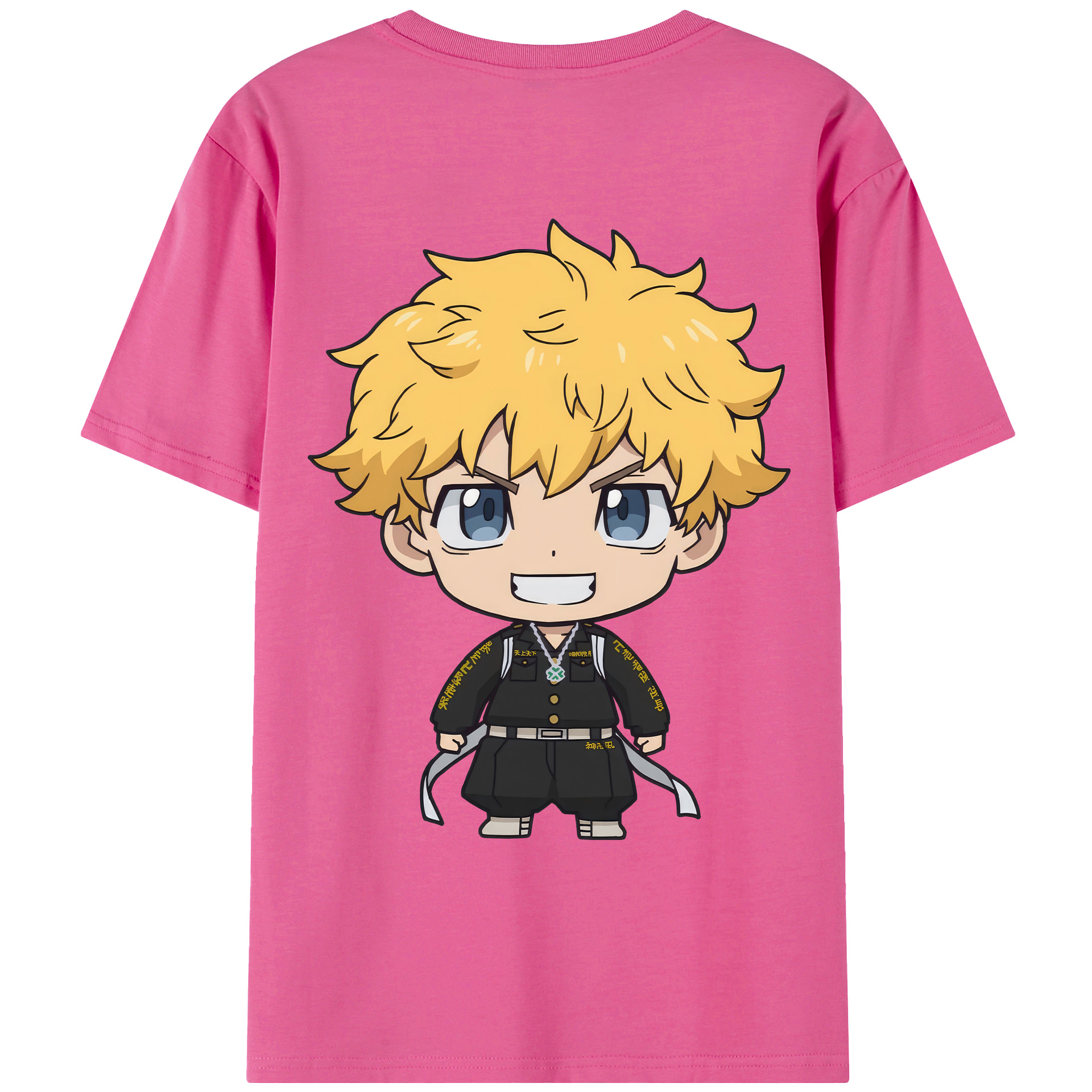 （画像用） 東京リベンジャーズ Tokyo Revengers レディース半袖Tシャツ(バックプリント)