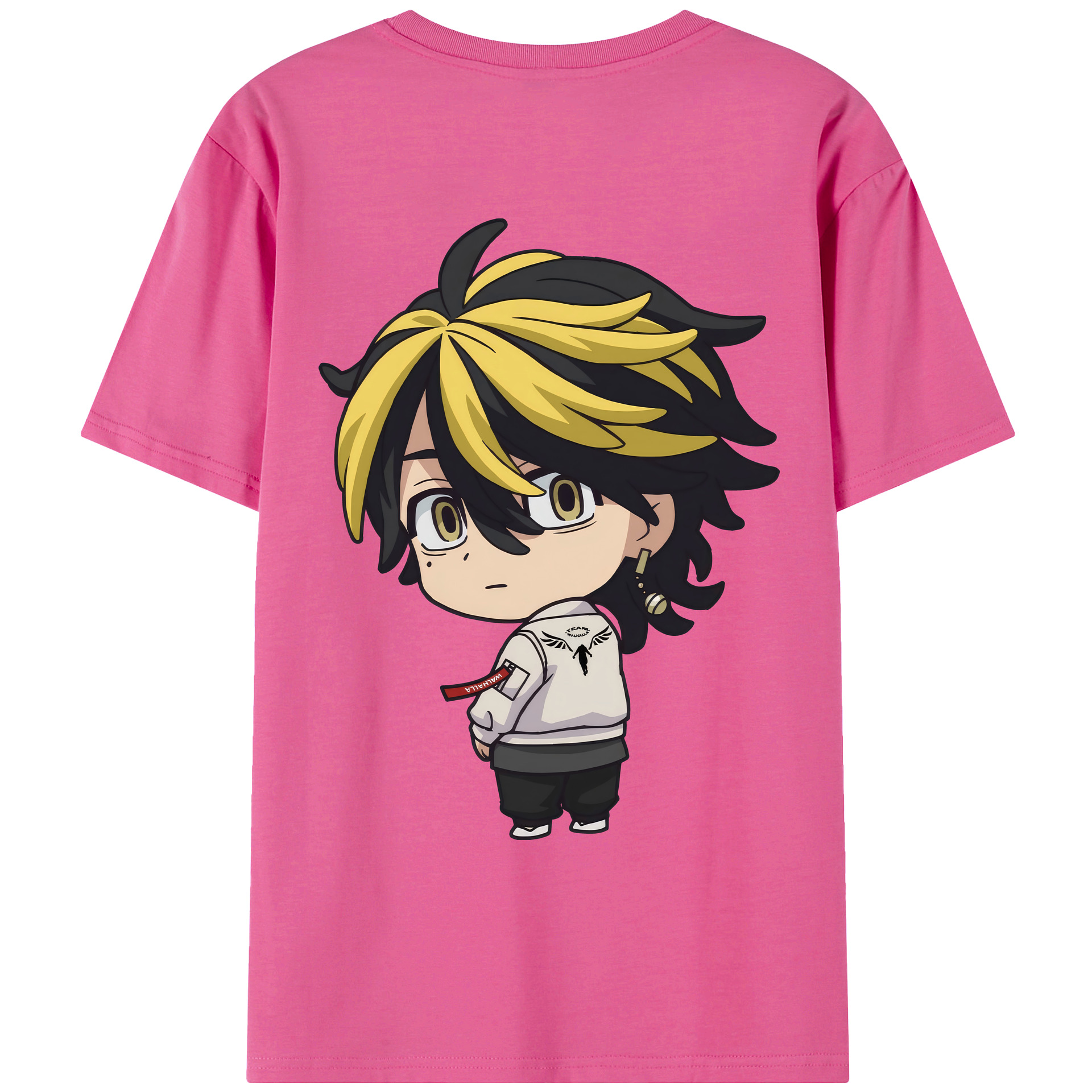 （画像用） 東京リベンジャーズ Tokyo Revengers レディース半袖Tシャツ(バックプリント)