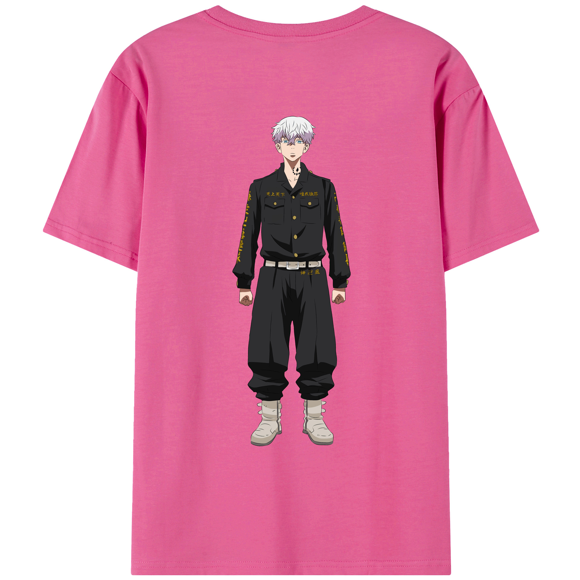 （画像用） 東京リベンジャーズ Tokyo Revengers レディース半袖Tシャツ(バックプリント)
