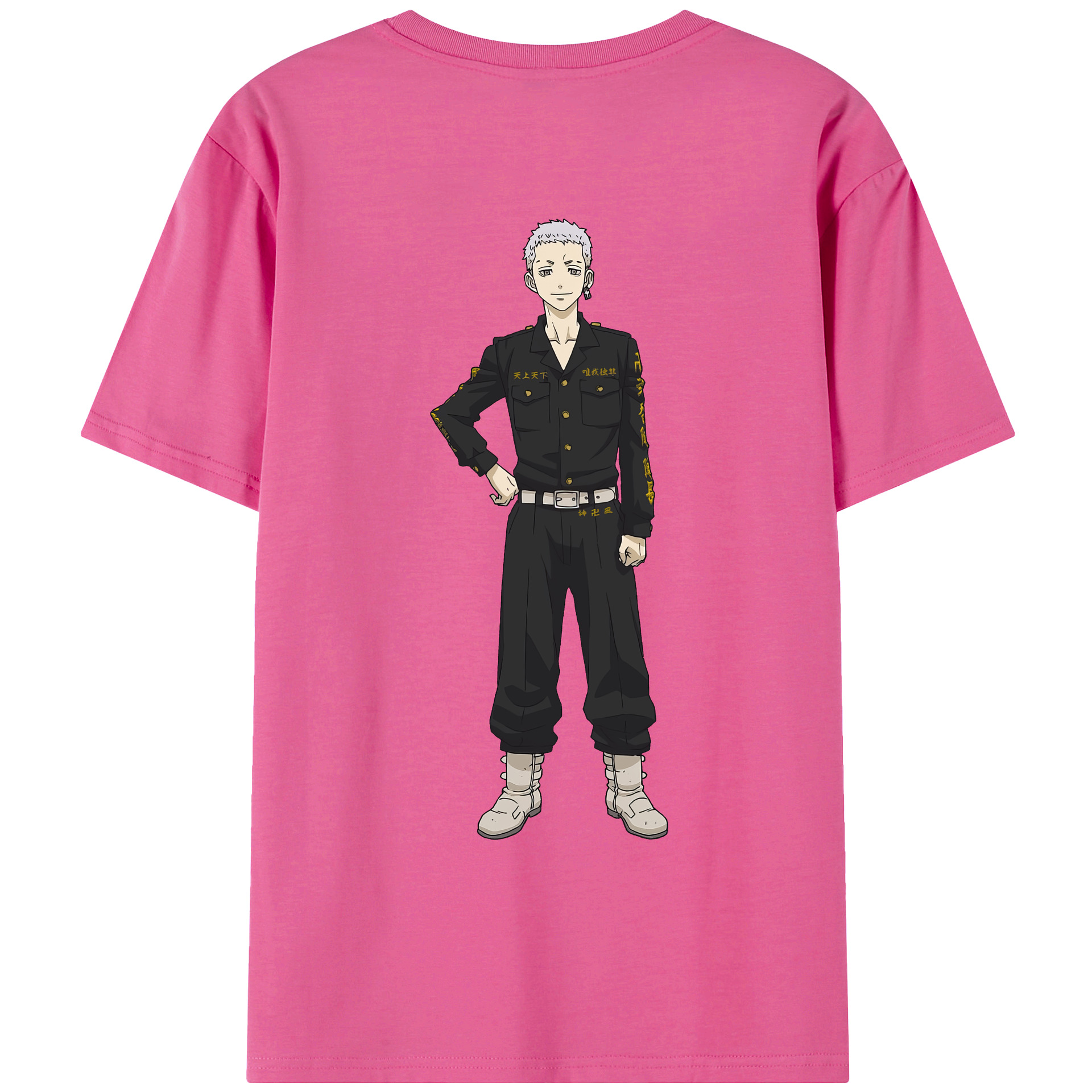 （画像用） 東京リベンジャーズ Tokyo Revengers レディース半袖Tシャツ(バックプリント)