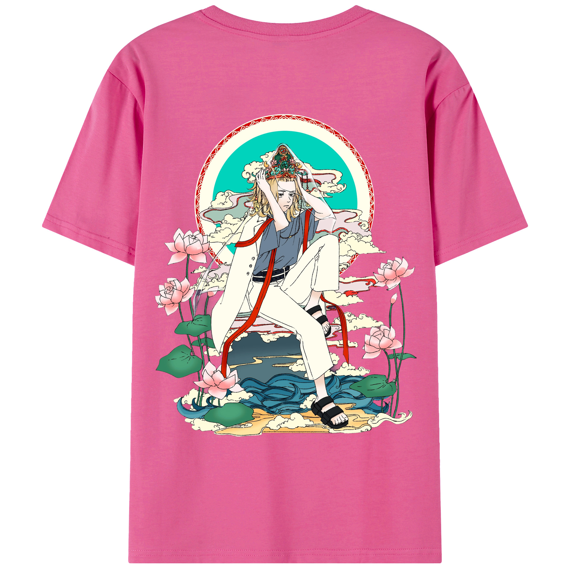 （画像用） 東京リベンジャーズ Tokyo Revengers レディース半袖Tシャツ(バックプリント)