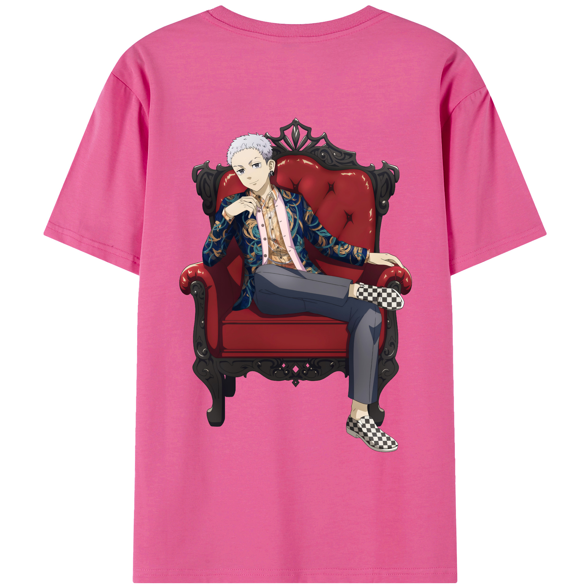 （画像用） 東京リベンジャーズ Tokyo Revengers レディース半袖Tシャツ(バックプリント)