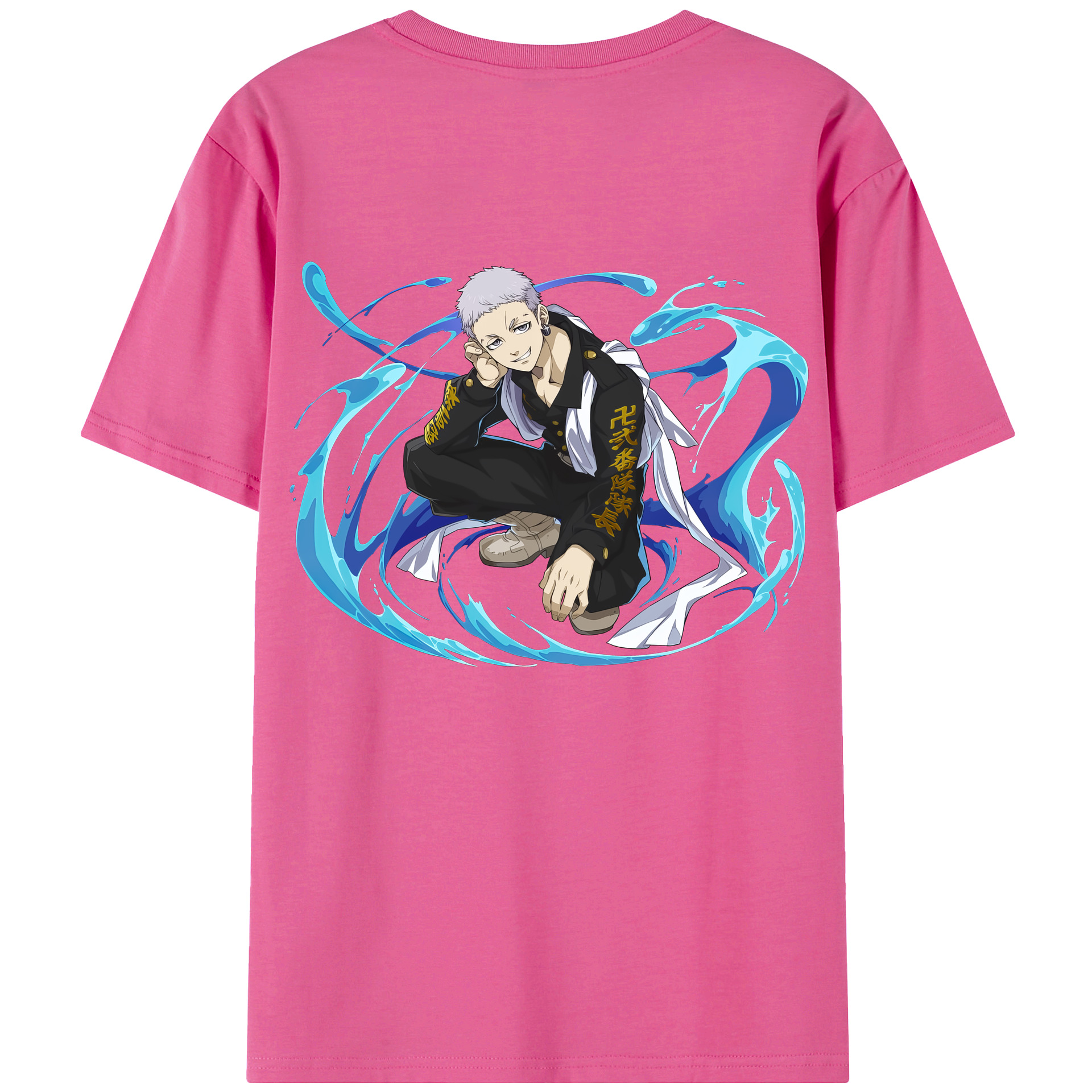 （画像用） 東京リベンジャーズ Tokyo Revengers レディース半袖Tシャツ(バックプリント)