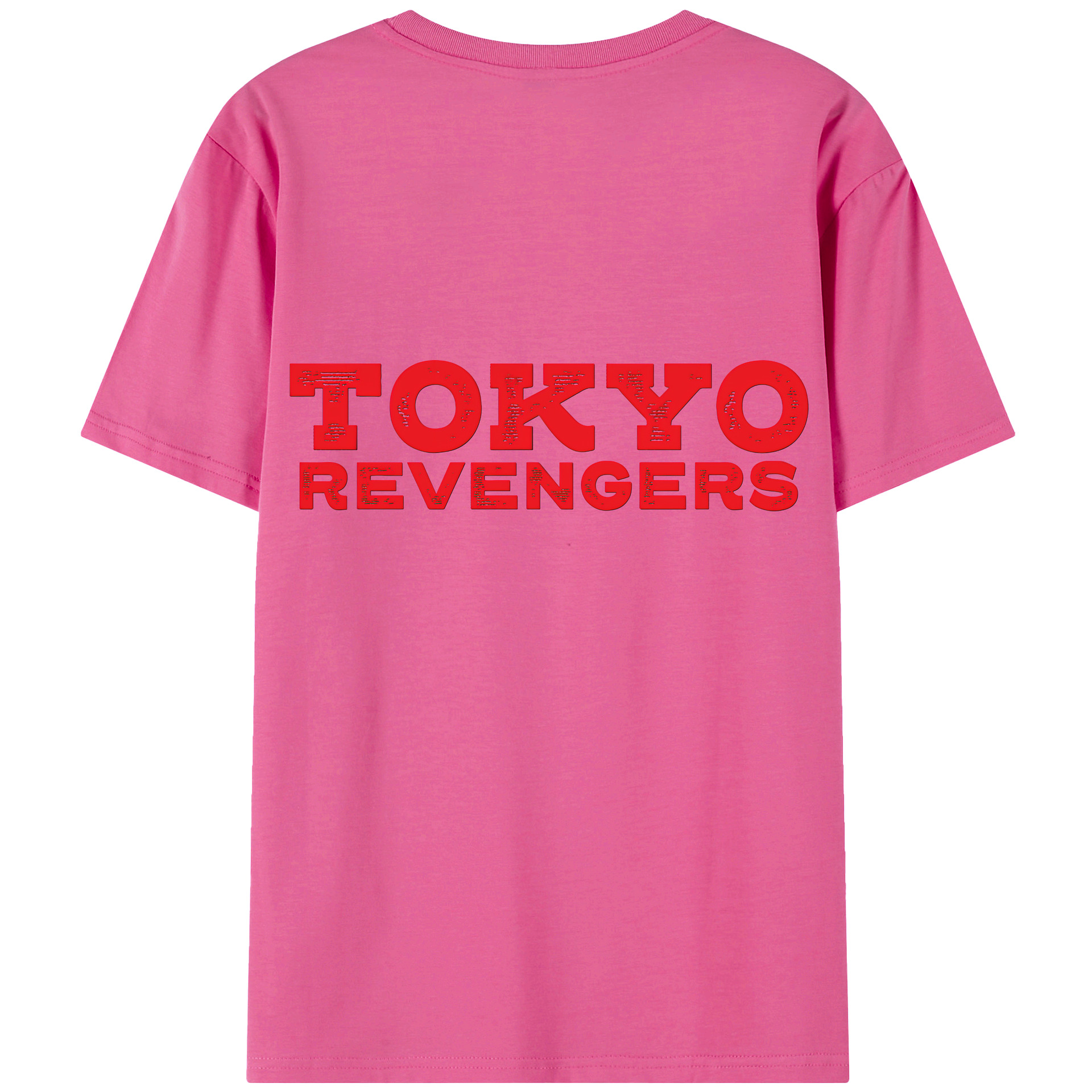 （画像用） 東京リベンジャーズ Tokyo Revengers レディース半袖Tシャツ(バックプリント)
