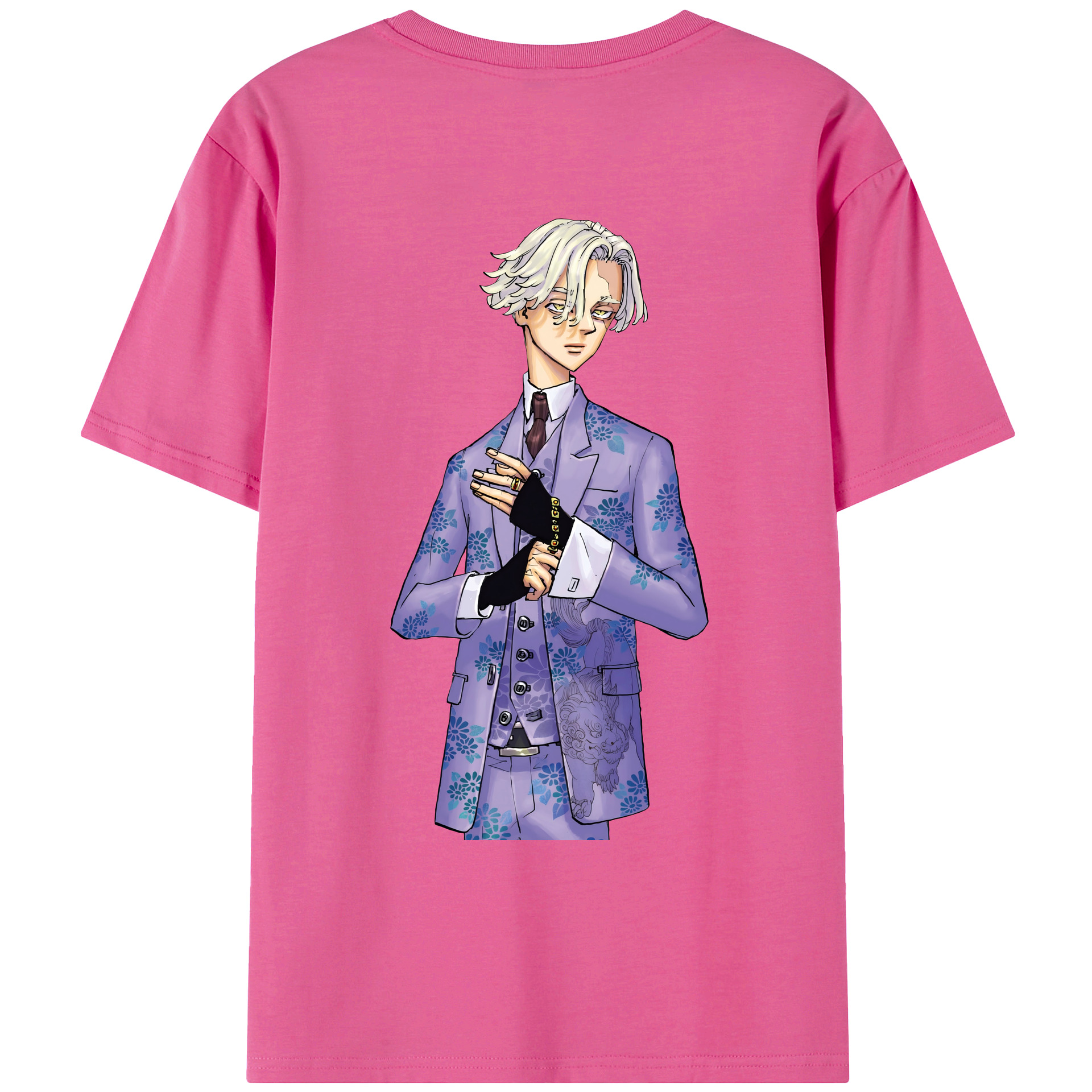 （画像用） 東京リベンジャーズ Tokyo Revengers レディース半袖Tシャツ(バックプリント)