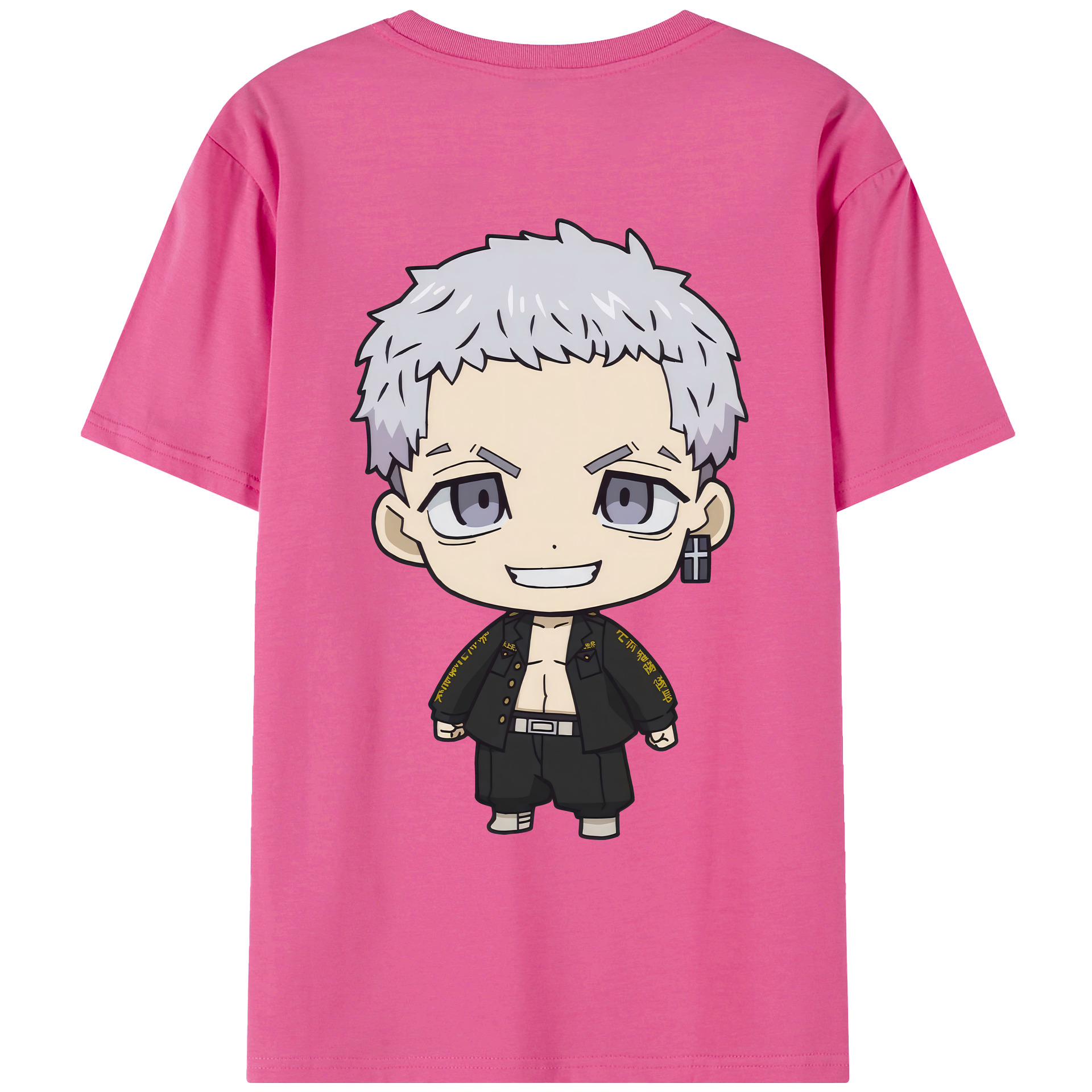 （画像用） 東京リベンジャーズ Tokyo Revengers レディース半袖Tシャツ(バックプリント)