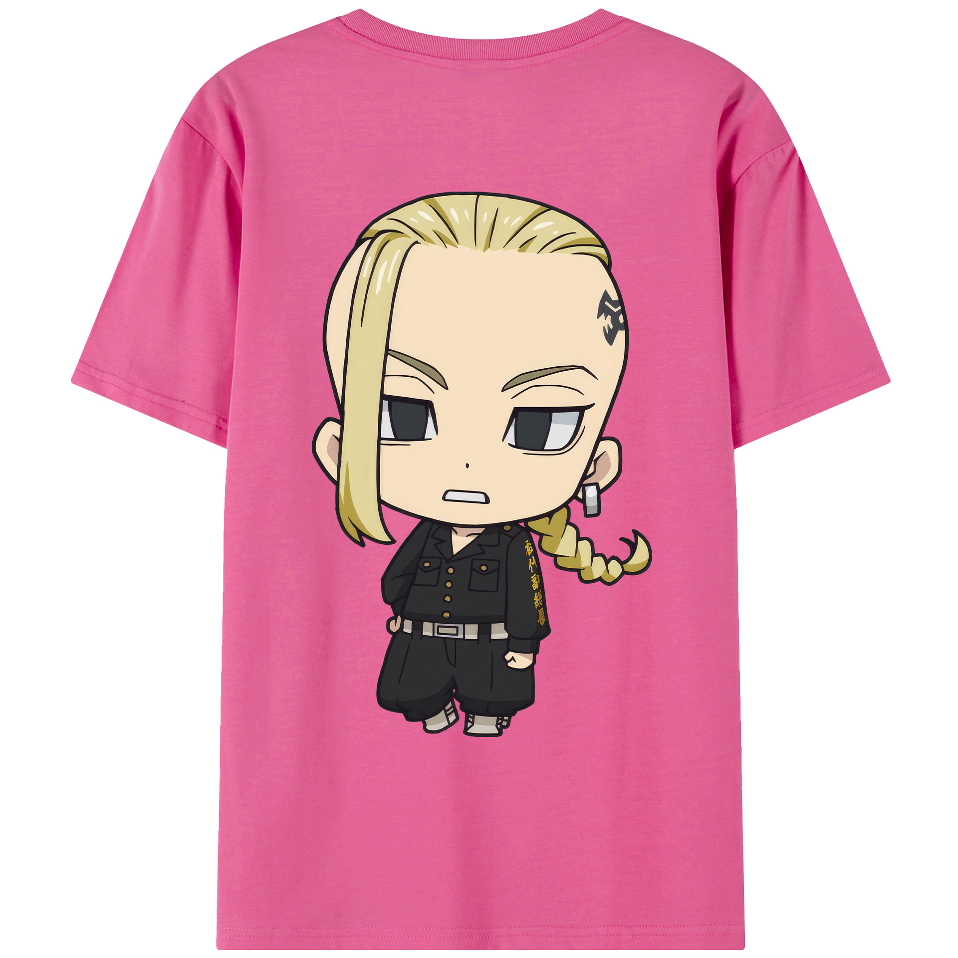 （画像用） 東京リベンジャーズ Tokyo Revengers レディース半袖Tシャツ(バックプリント)
